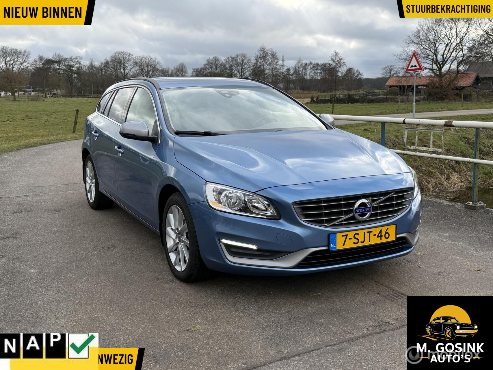 Volvo V60 1.6 T3 Momentum 2013 - voorkant