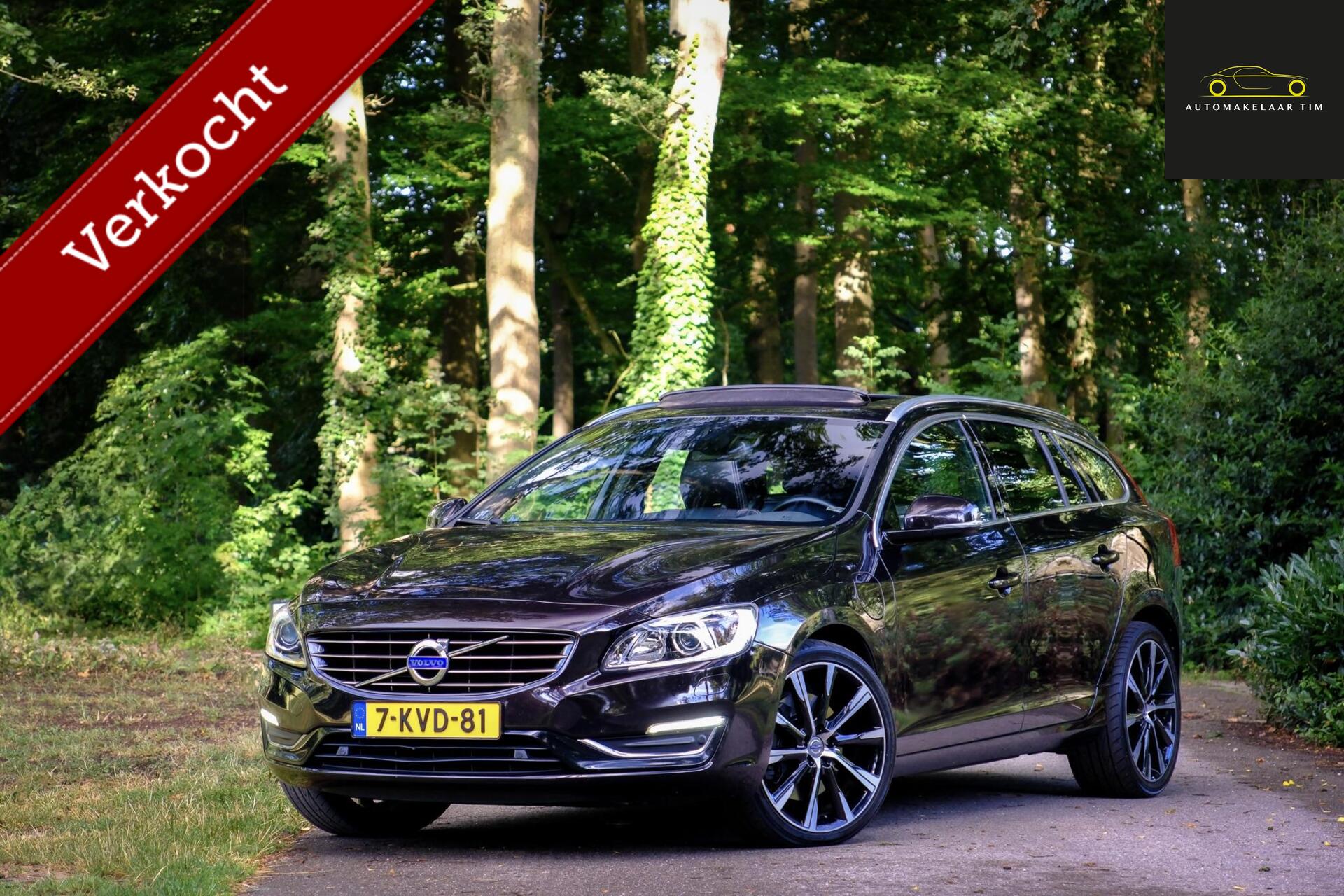 Volvo V60 Plug In Hybrid 2.4 D6 AWD Plug-In Hybrid Summum 2013 - voorkant
