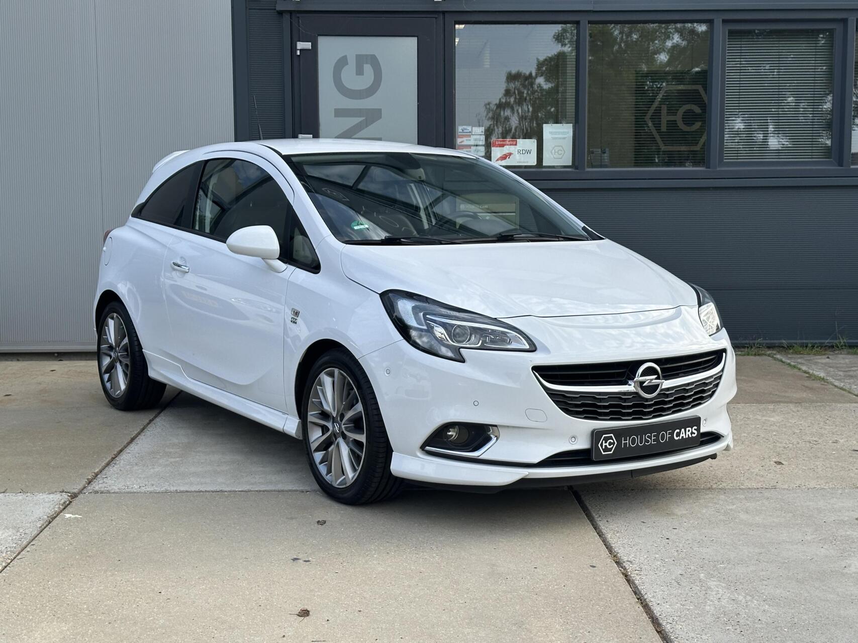 Opel Corsa-e 1.0 Turbo Cosmo OPC-Line Clima Cruise Xenon NAP 2015 - voorkant