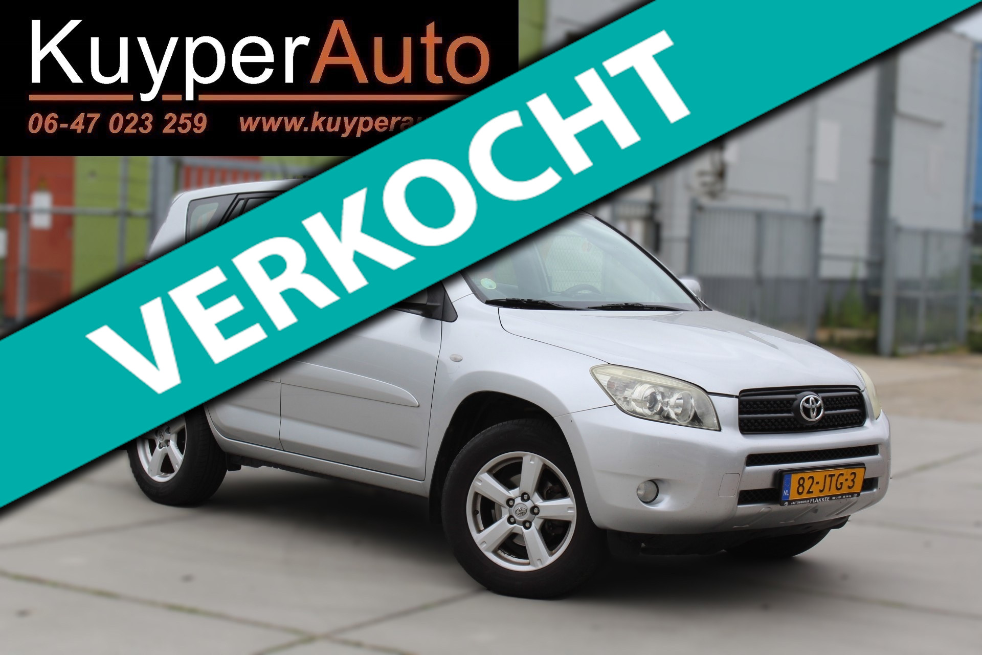 Toyota Toyota Rav4 2.0 VVTi Executive automaat leder trekhaak clima 4X4 2008 - voorkant