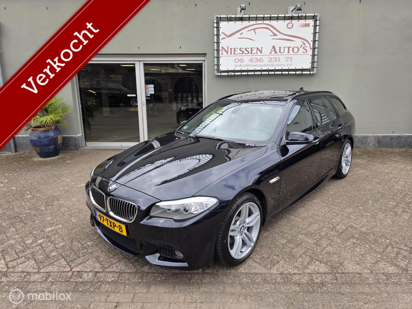 BMW 5er Reihe 520i Executive M-sport Nieuwe Ketting 2012 - voorkant