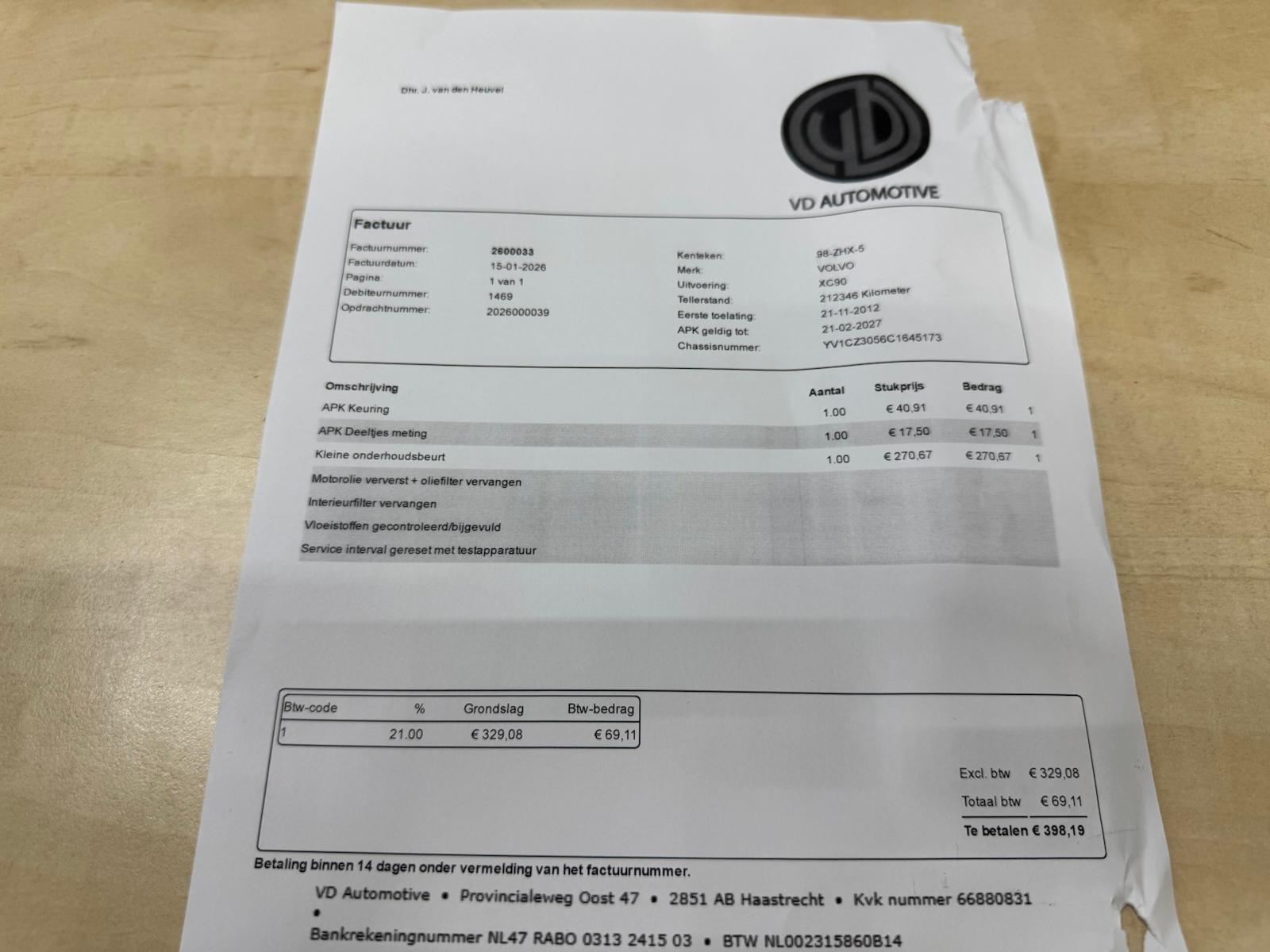 Foto van Volvo Xc90