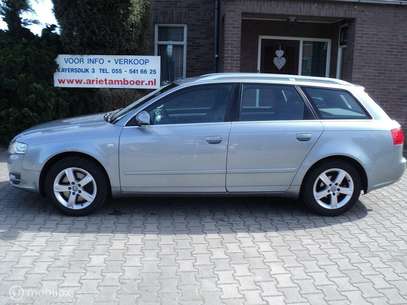 Audi A4 Avant 2.0 TFSIe Advance met tik in motor 2008 - voorkant