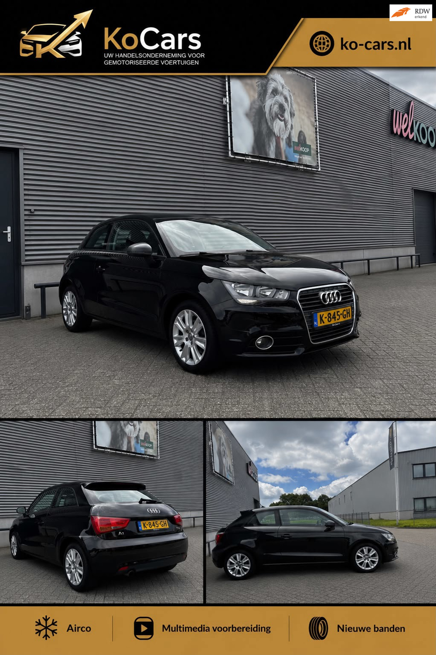 Audi Audi A1 1.2 TFSI Ambition Pro Line 2011 - voorkant