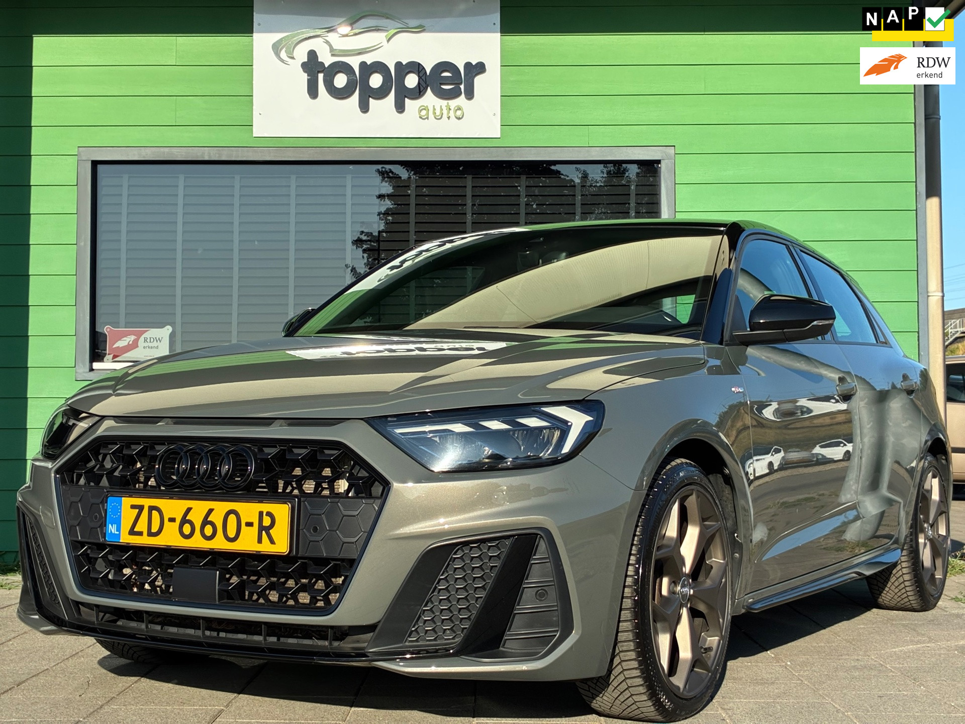 Audi A1 Sportback 30 TFSI S Line edition one|2e Eigenaar|Automaat|Navigatie|Virtual Cockpit|CruiseControl|Climatronic|B&O| 2019 - voorkant