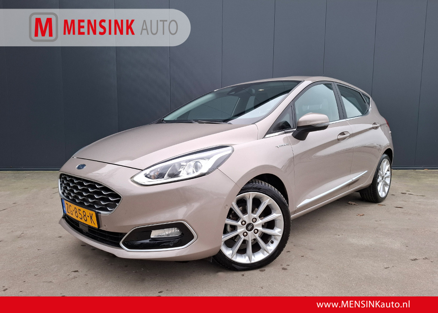 Ford Fiesta 1.0 EcoBoost Vignale 2019 - voorkant