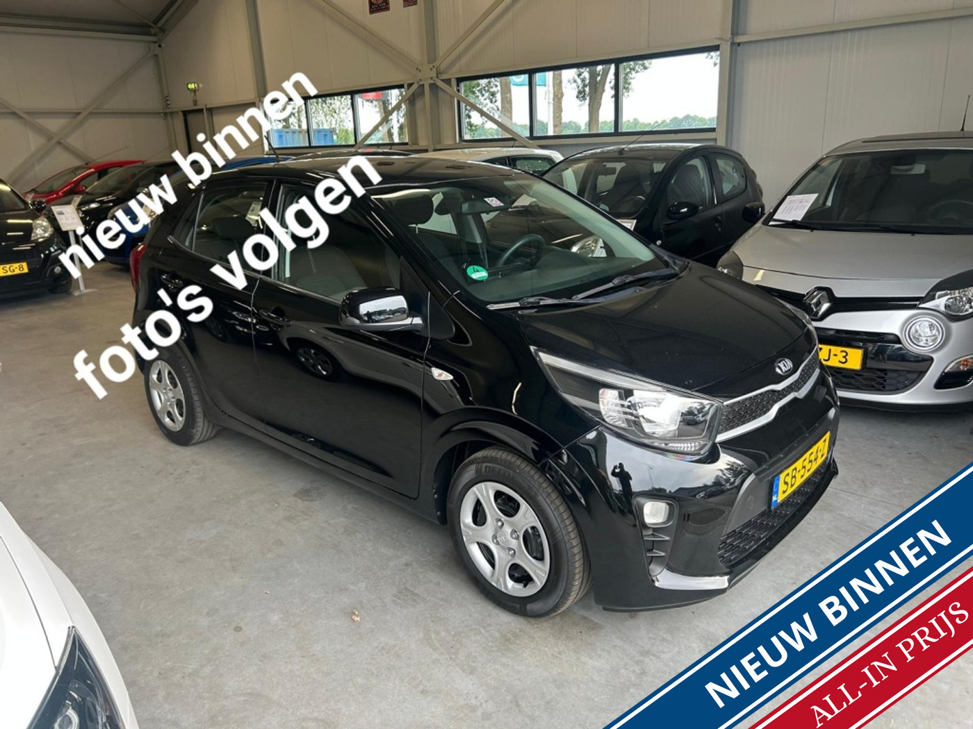 Kia Picanto 1.0 CVVT Eco.PlusL Bluetooth|Airco|Elec-pak 2018 - voorkant