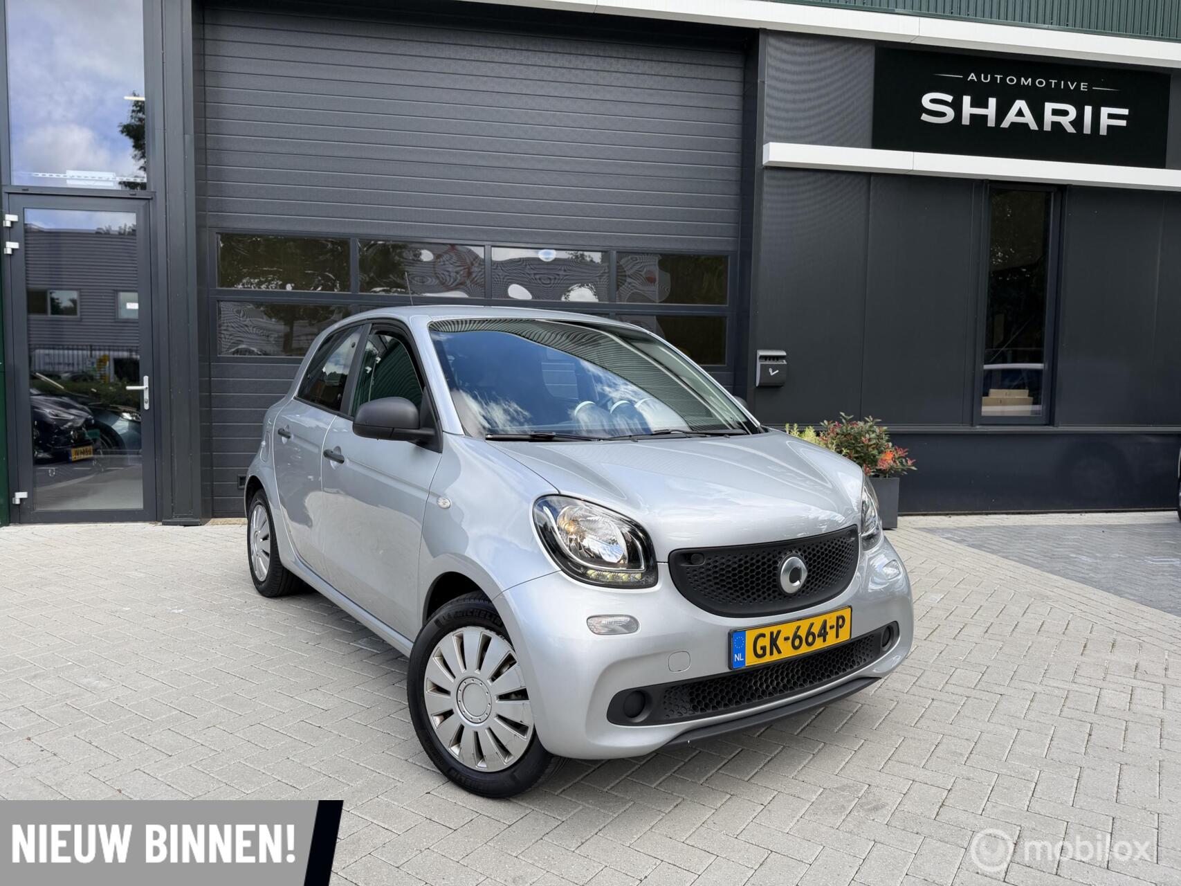 Smart Forfour 1.0 Joy Edition Cruisecontrole|Airco|1e eigen. 2015 - voorkant