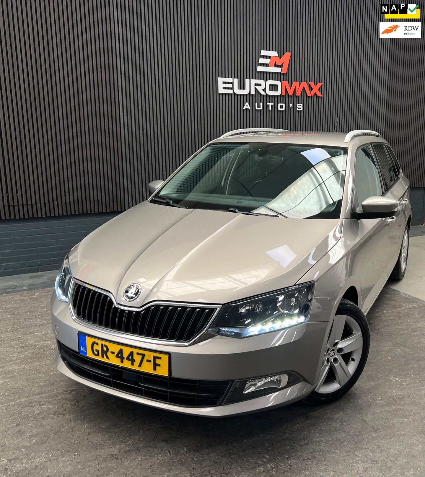 Skoda Fabia 1.2 TSI Style - 2e eigenaar - NAP - Front assist - Airco - Cruise 2015 - voorkant