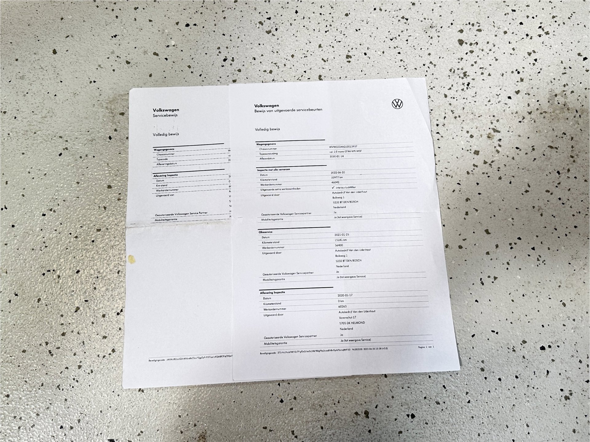 Foto van Volkswagen Up!