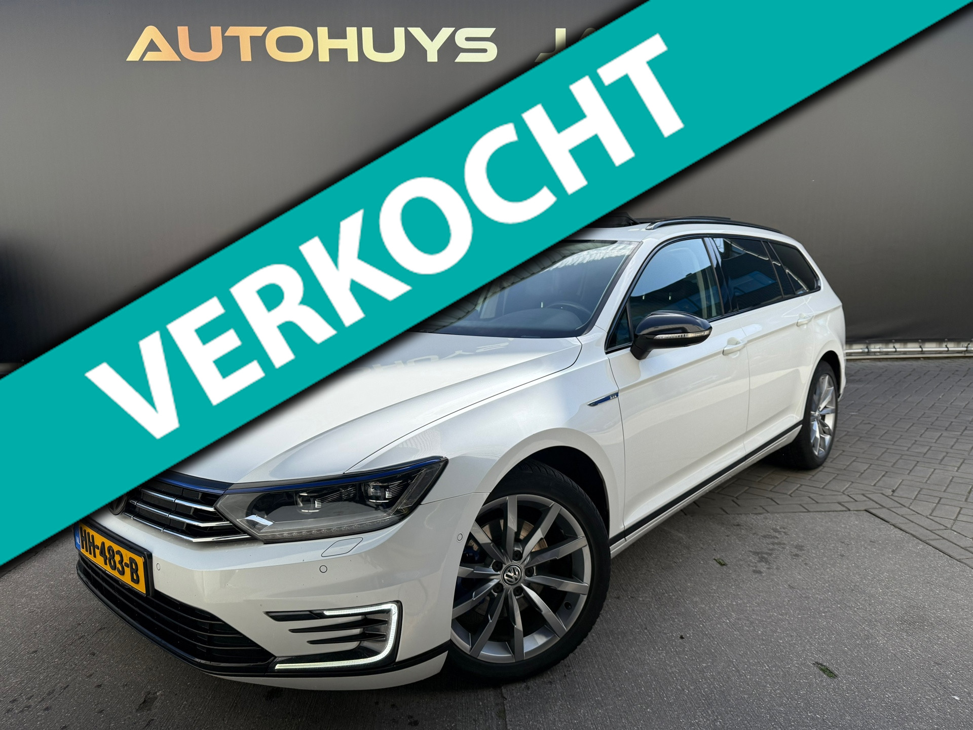 Volkswagen Passat 1.4 TSI GTE Highline Pano Keyless H&U Leder Massage Dynaudio 360Cam Trekhaak 2015 - voorkant