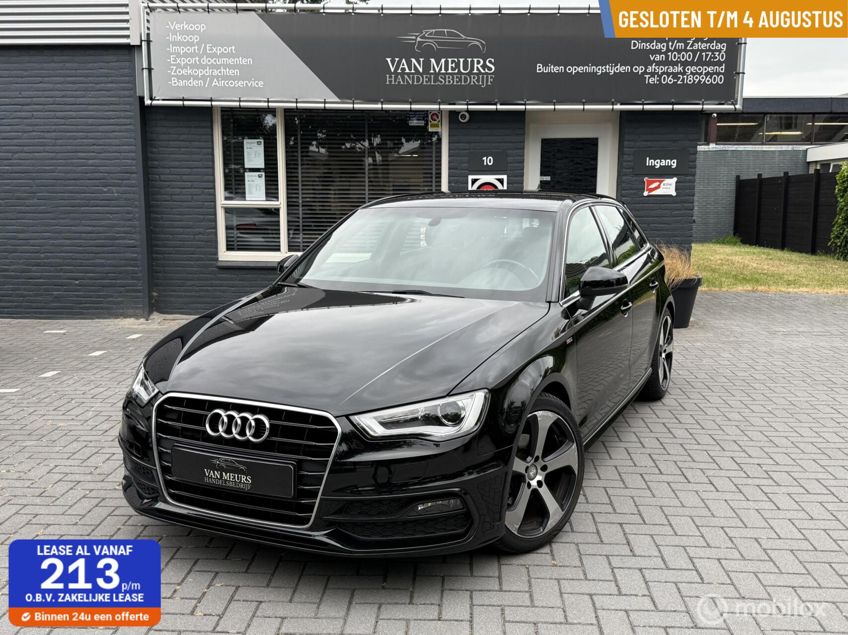Audi A3 Sportback 1.4 TFSI CoD Adrenalin Sport, Automaat, B&O sound, Pdc, Clima, apk bij aflevering 2016 - voorkant