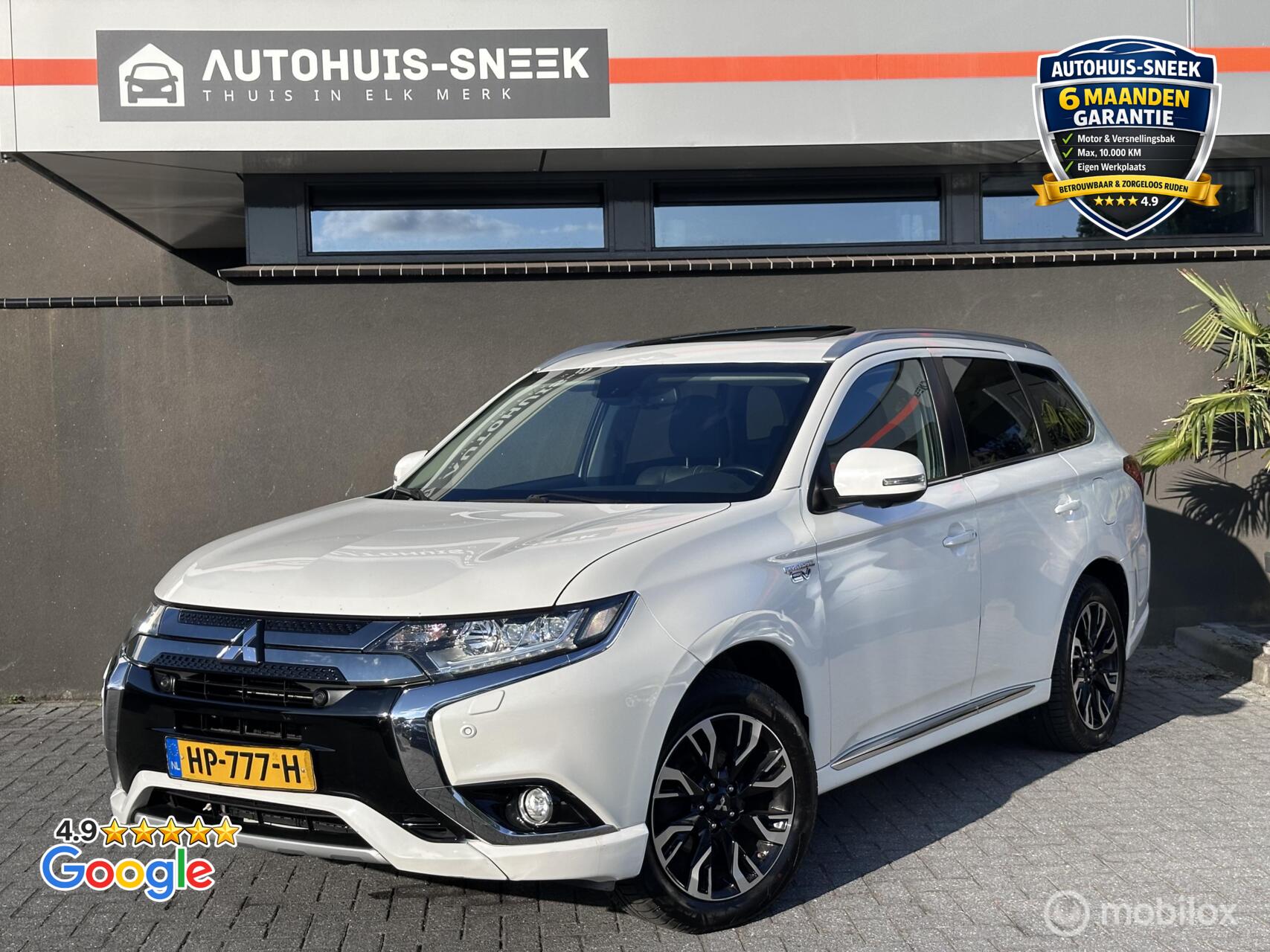 Mitsubishi Mitsubishi Outlander 2.0 PHEV instyle+ |Pano |Leer |Trekhaak 2015 - voorkant