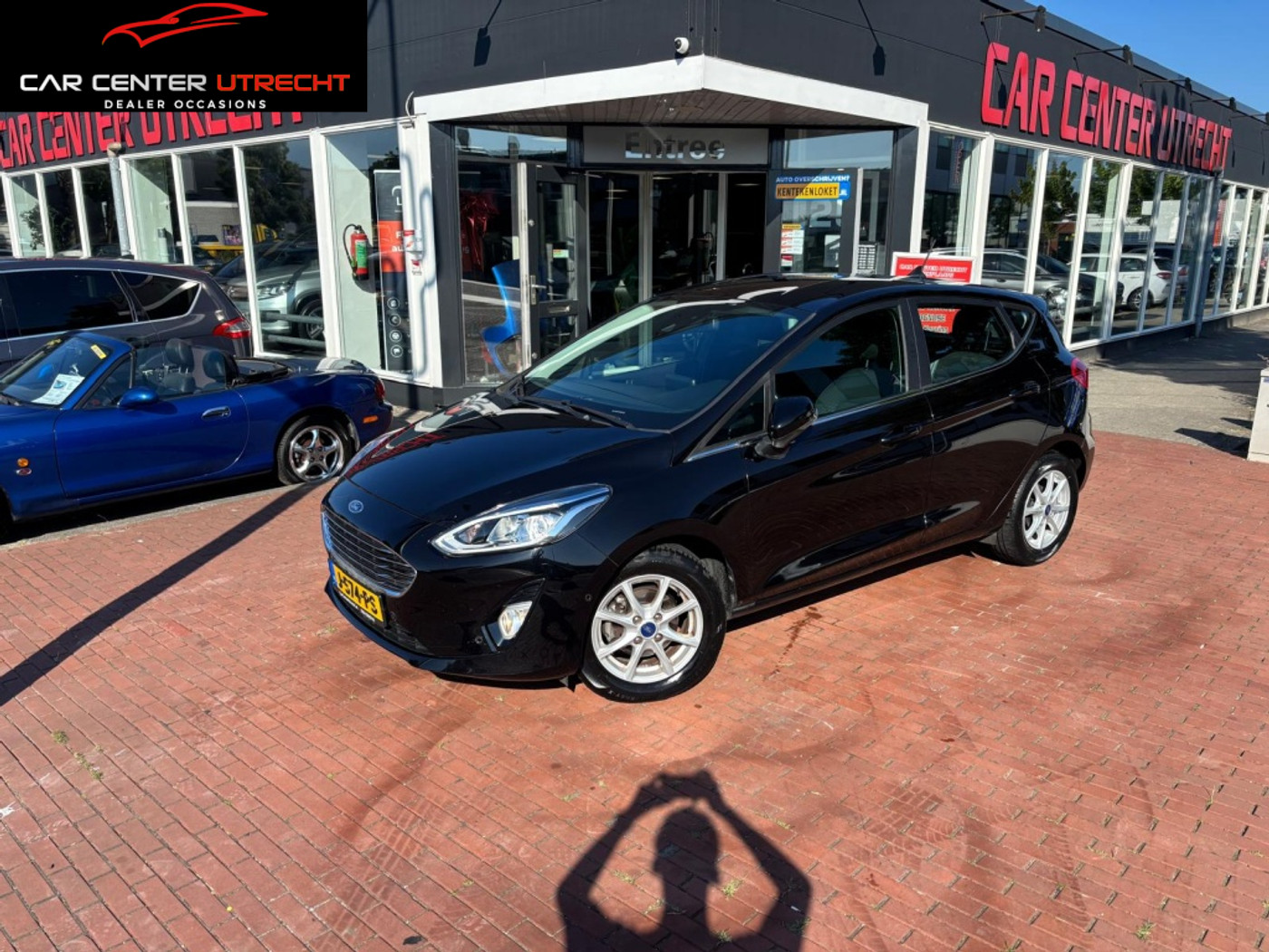 Ford Fiesta 1.5 TDCi Titanium 6vers camara navi airco 2020 - voorkant