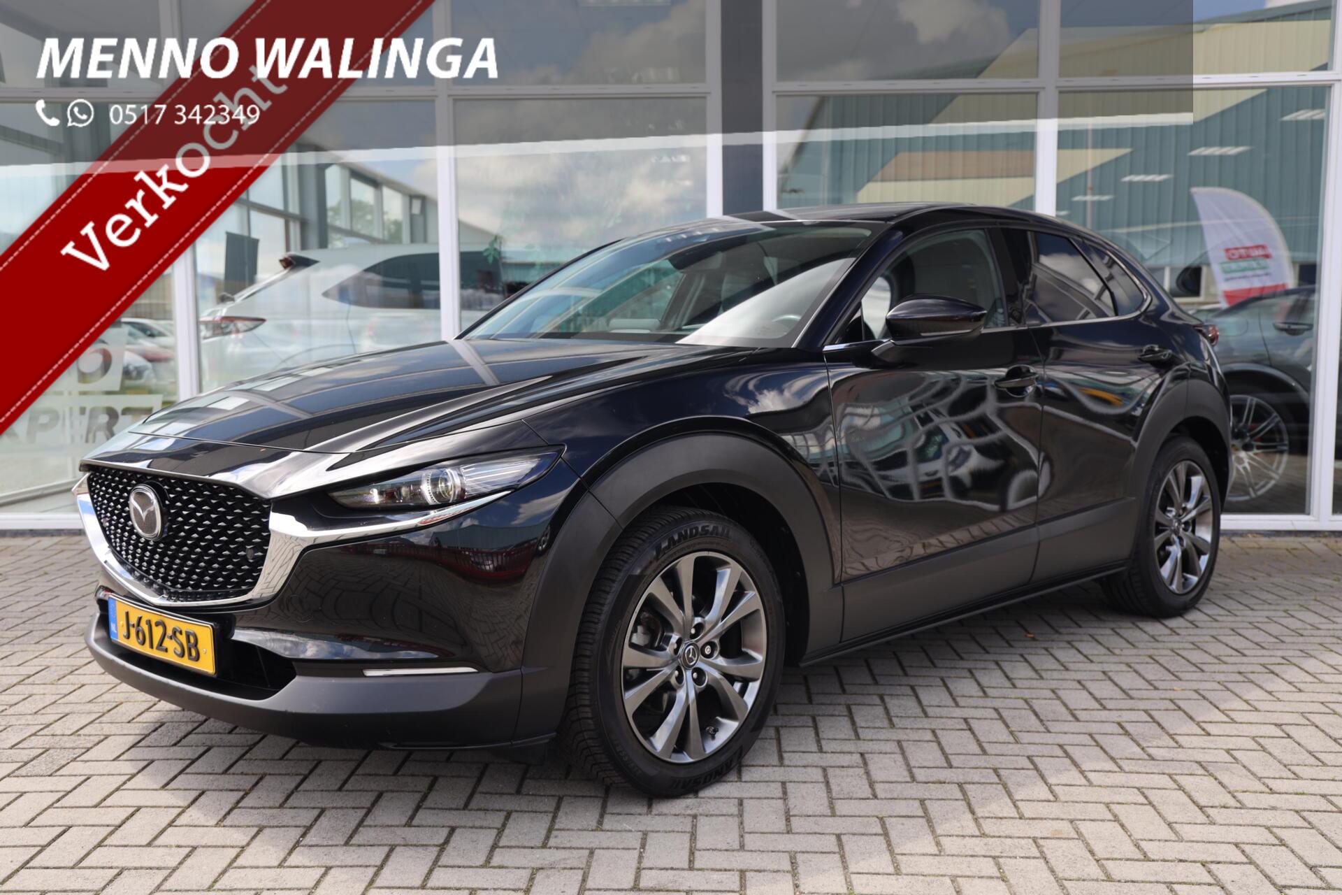 Mazda Mazda Cx-30 2.0 e-SkyActiv-X M Hybrid Luxury|Leder|Stoel/stuurverwarming|Navi|Camera| 2020 - voorkant
