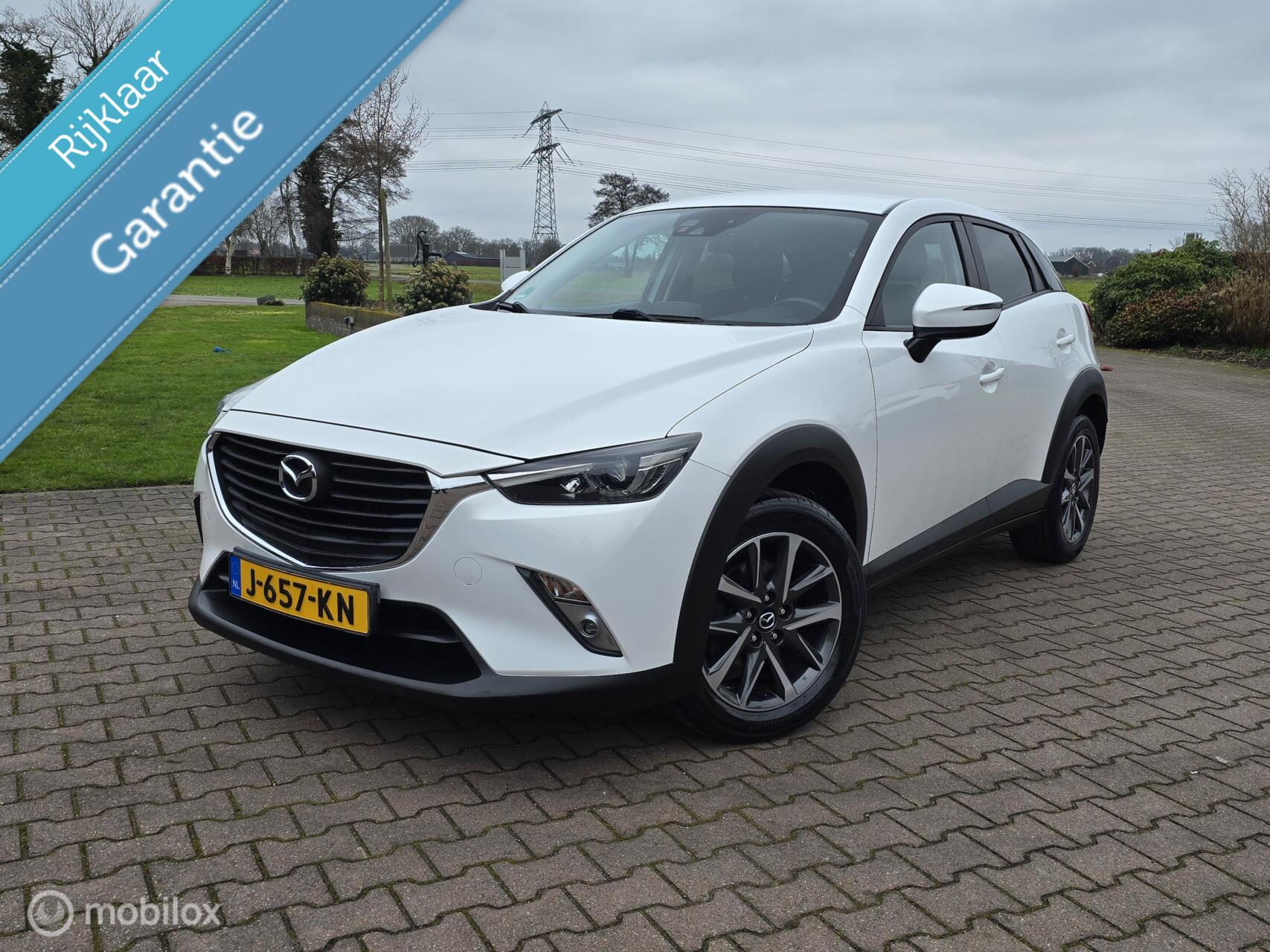Mazda Mazda Cx-3 2.0 SkyActiv-G/NAVI/PDC/150PK/4WD 2016 - voorkant