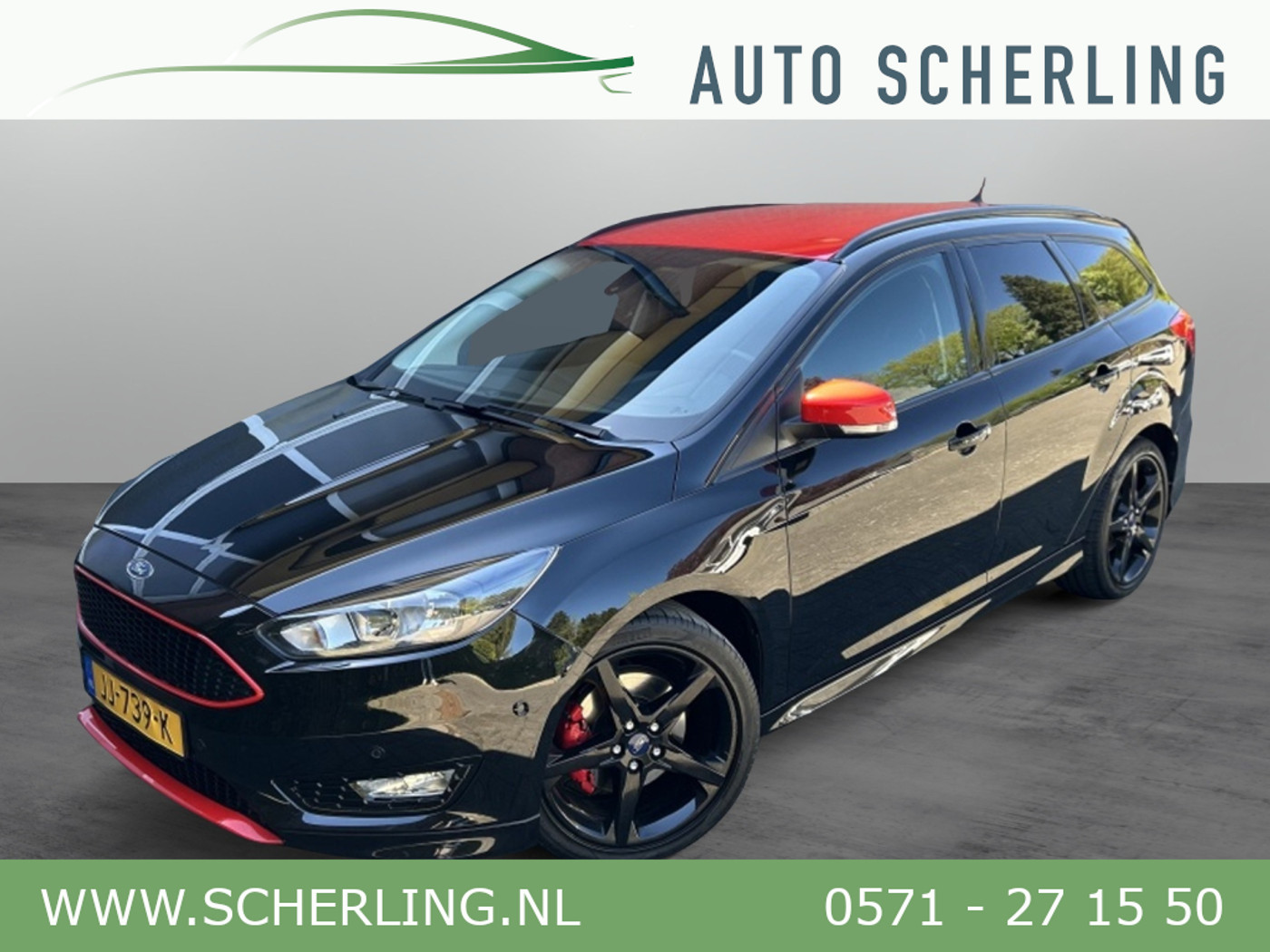 Ford Focus 1.5 Black Edition 2016 - voorkant