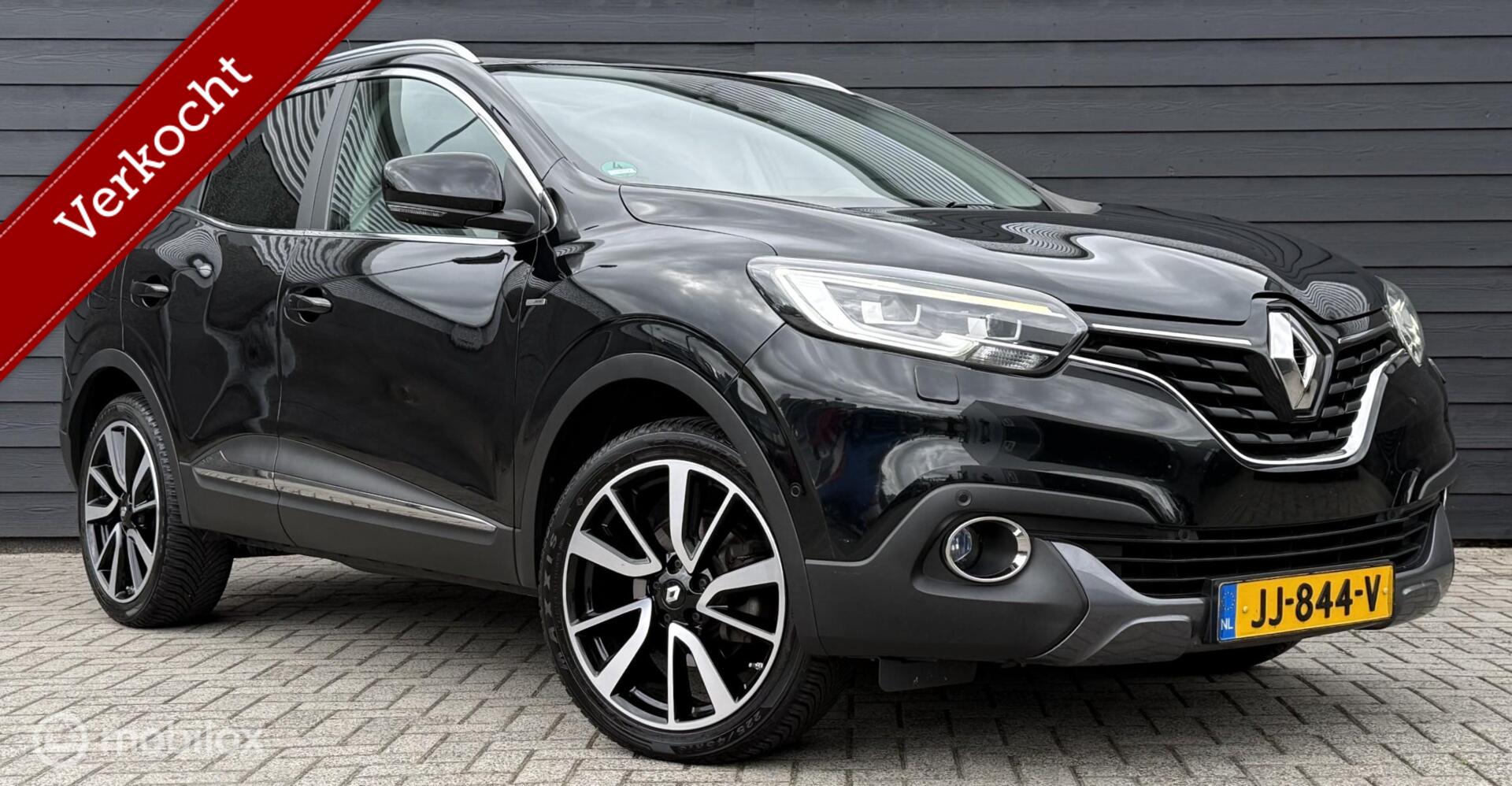 Renault Kadjar 1.5 dCi Bose Automaat Trekhaak/Pano.dak/Clima/Cruise 2016 - voorkant