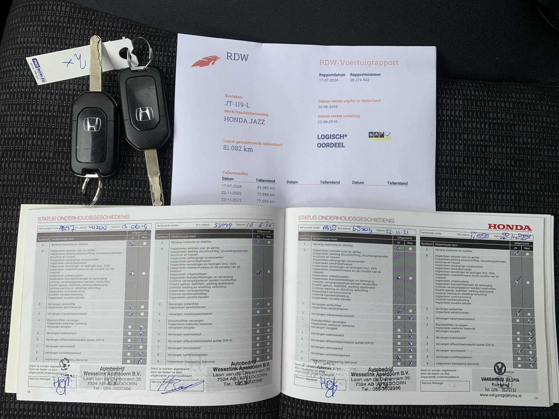 Foto van Honda Jazz