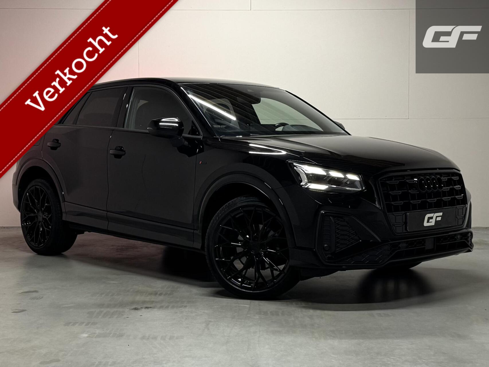 Audi Q2 35 TFSI S-Line Black Edition Virtual DSG Cruise NAP 2021 - voorkant