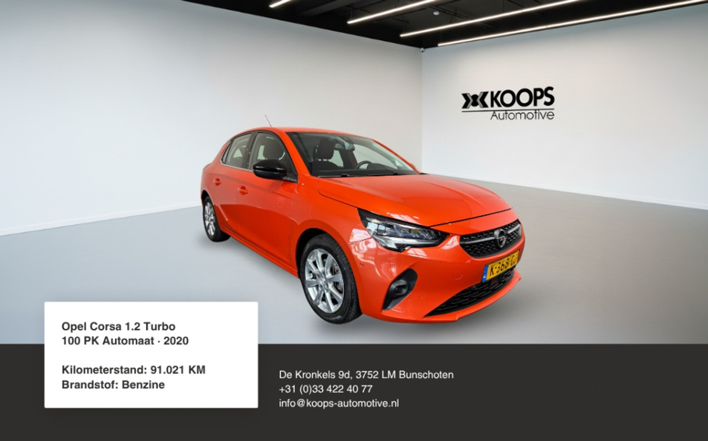 Opel Corsa Carplay | Automaat | Cruise Control | Camera 2020 - voorkant