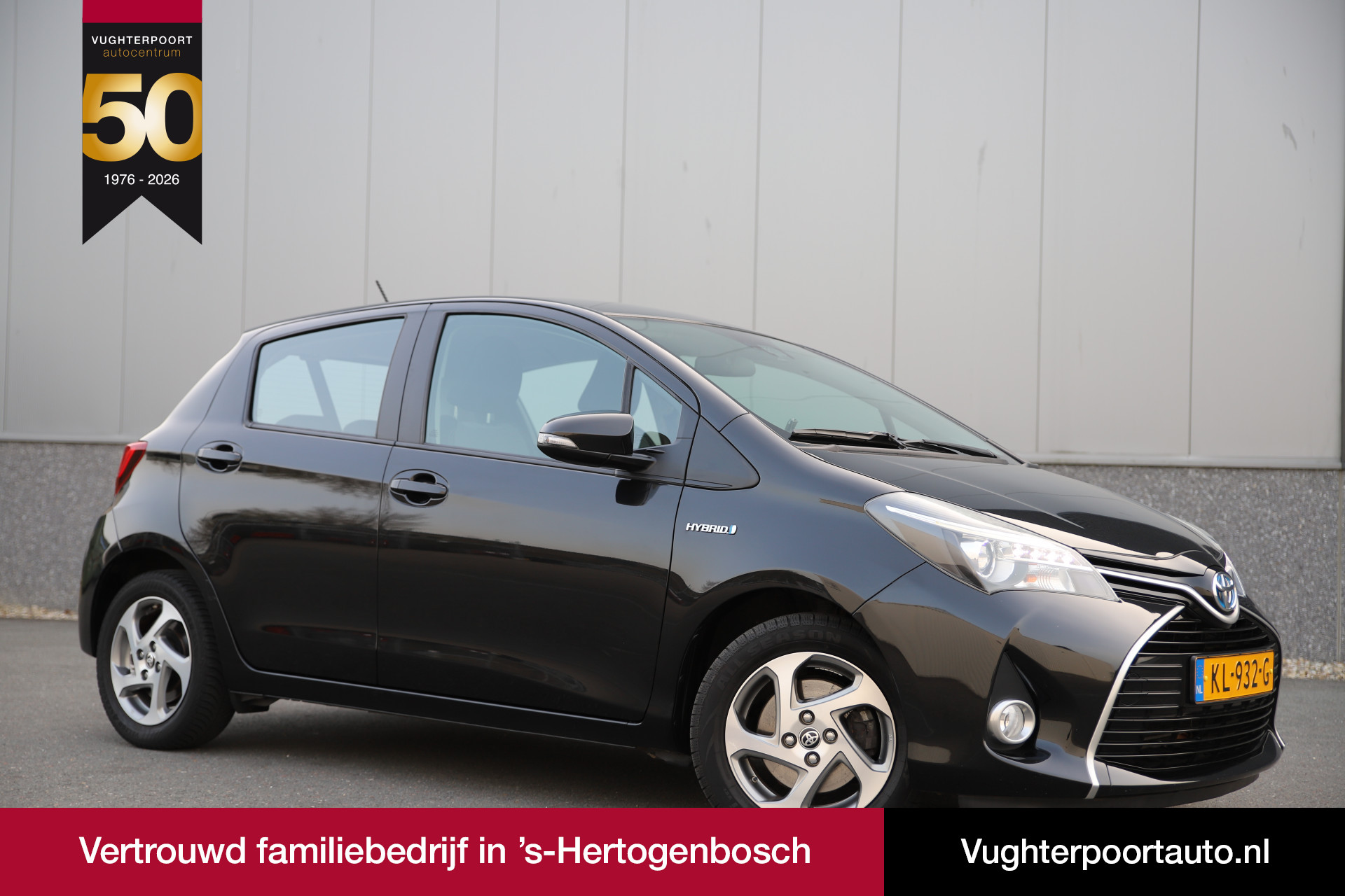 Toyota Toyota Yaris Hybrid 1.5 Hybrid 5drs Automaat/Cruise/Navigatie/Camera/LED 2016 - voorkant