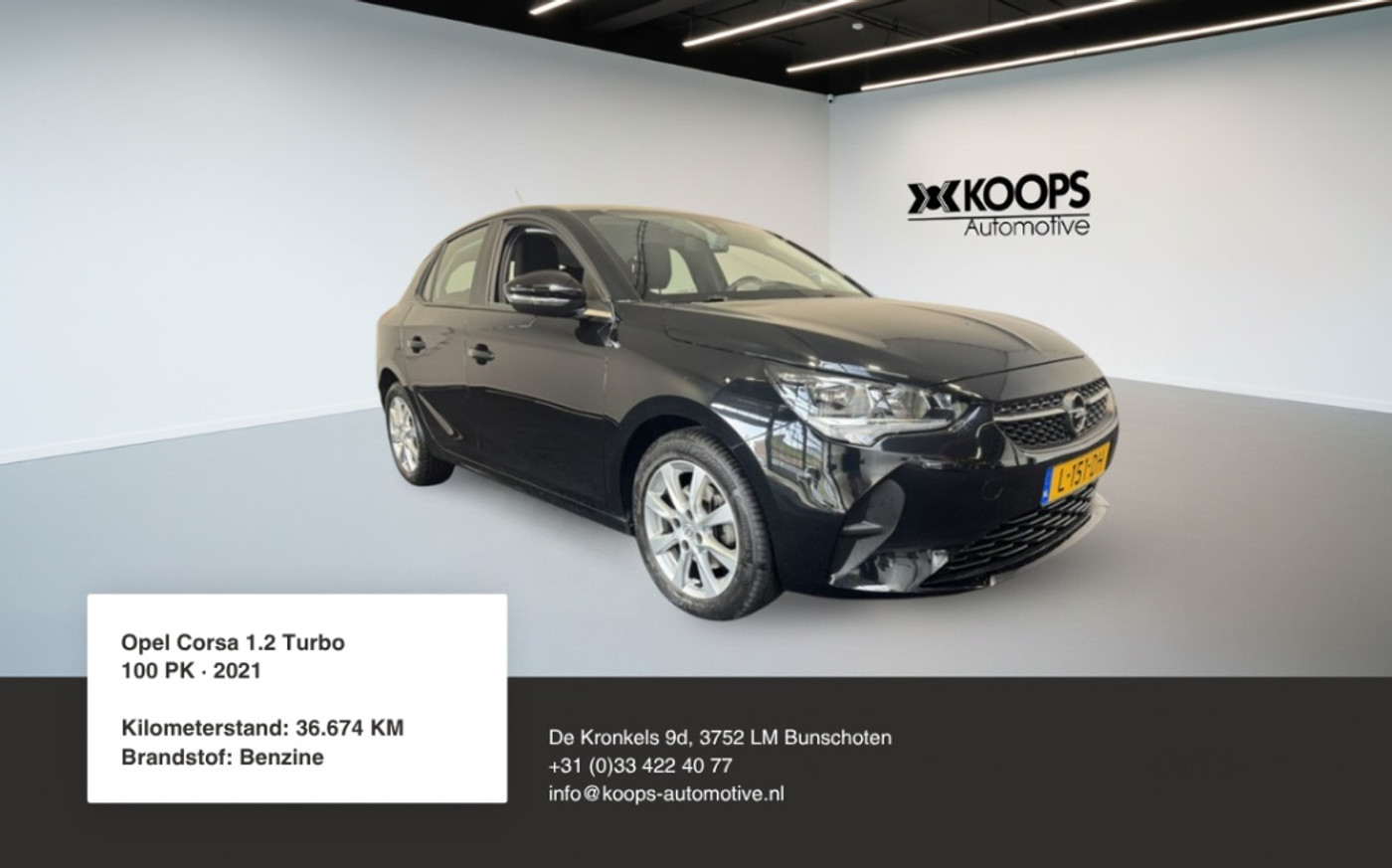 Opel Corsa CarPlay | Airco | Cruise Control | 37000 km 2021 - voorkant