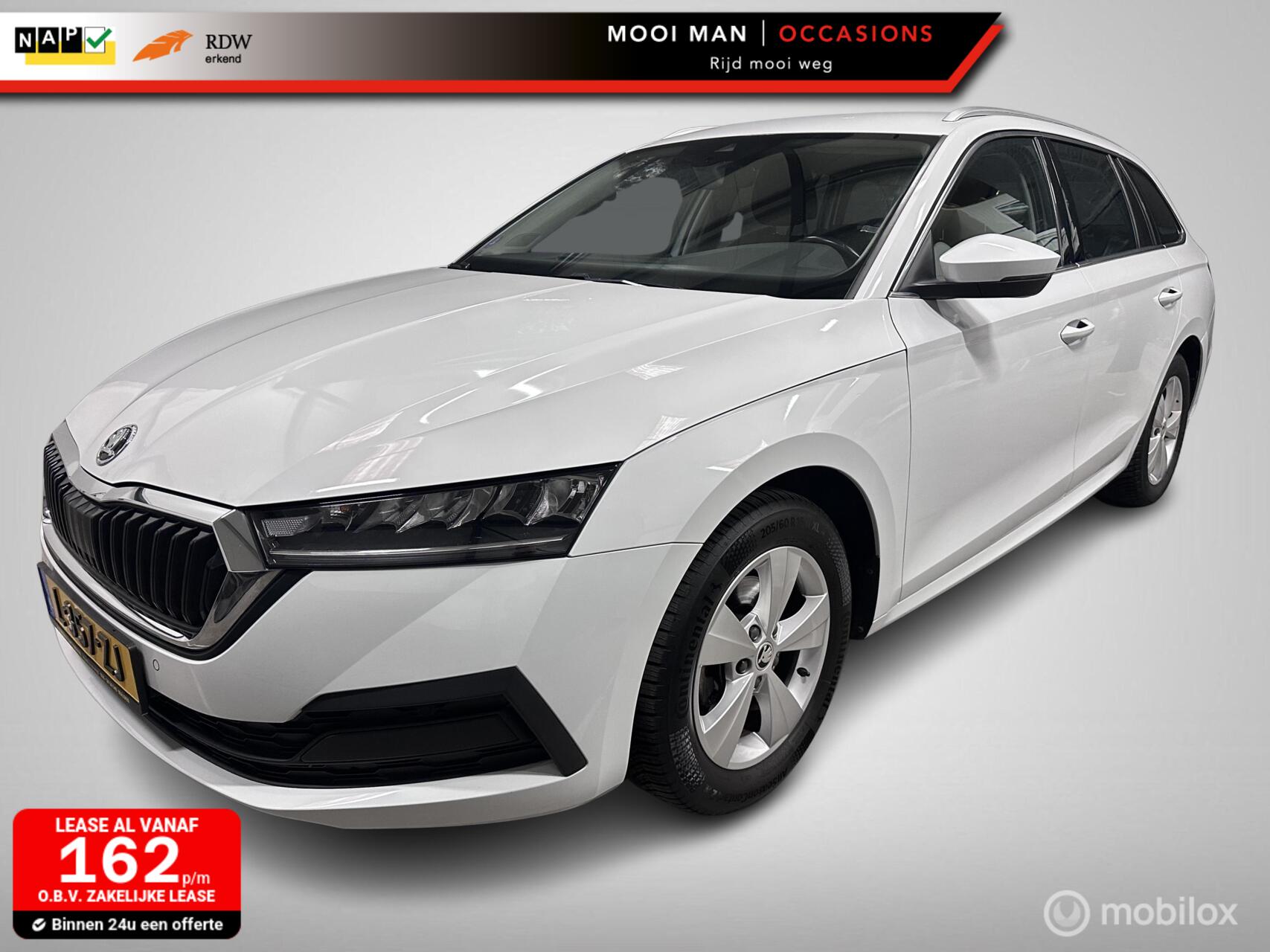 Skoda Octavia 1.0 e-TSI Sport Business 2021 - voorkant