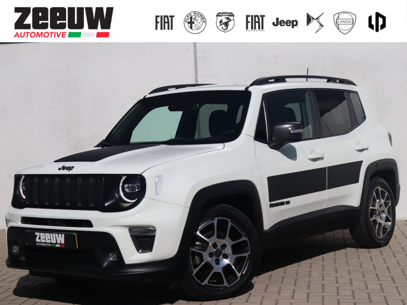 Jeep Renegade 1.3 Turbo 150 PK DDCT 80th Anniversary | Navi | LED | 19" 2021 - voorkant