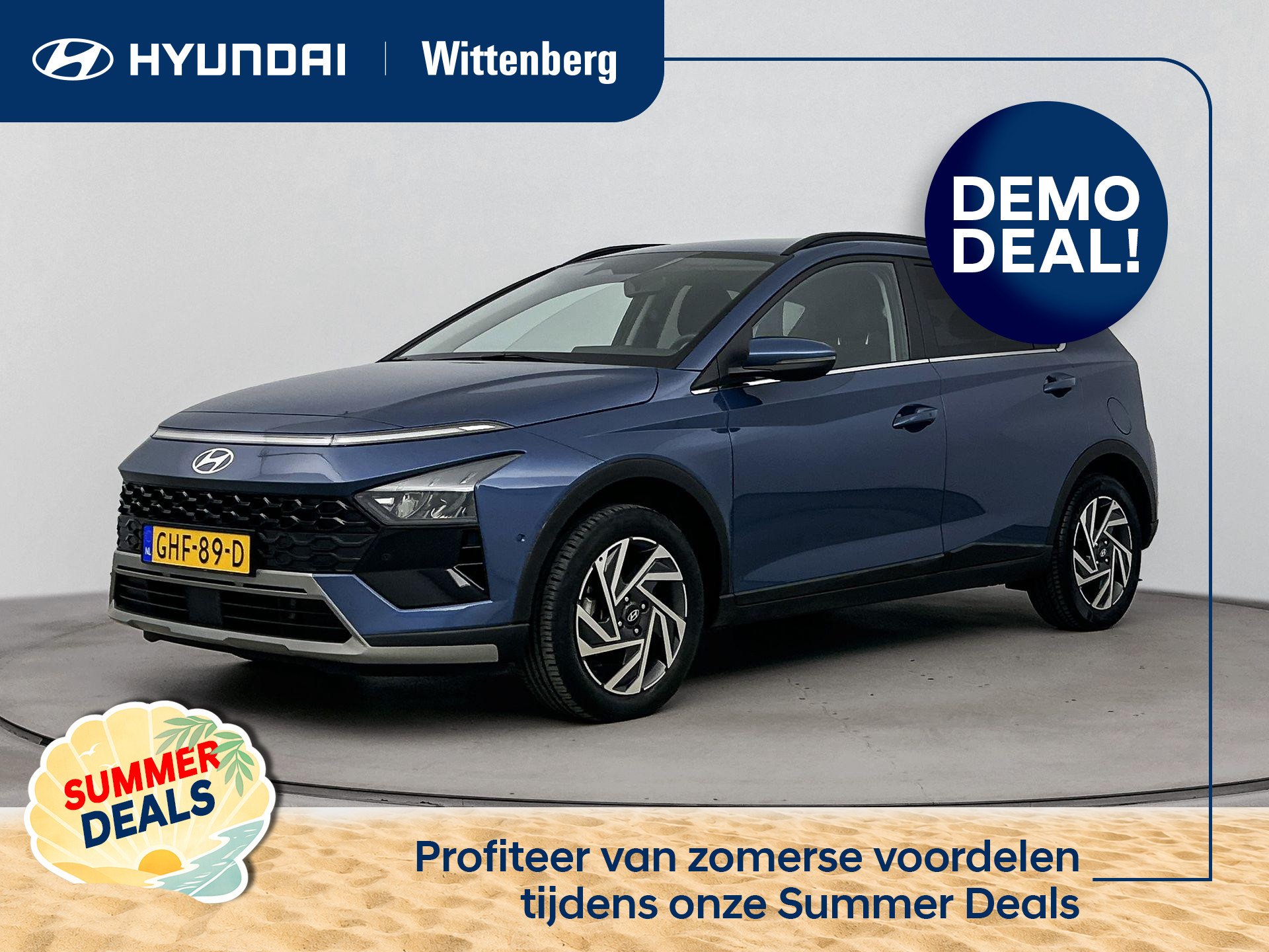 Hyundai Bayon 1.0 T-GDI Premium 2024 - voorkant