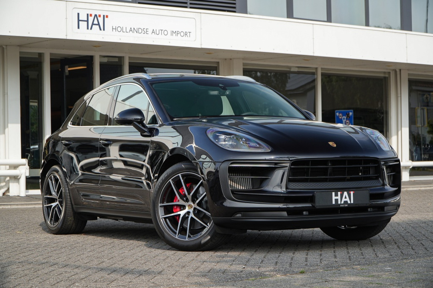 Porsche Macan S 2.9 S I Luchtvering I Pano I Sportuitlaat I 2021 - voorkant