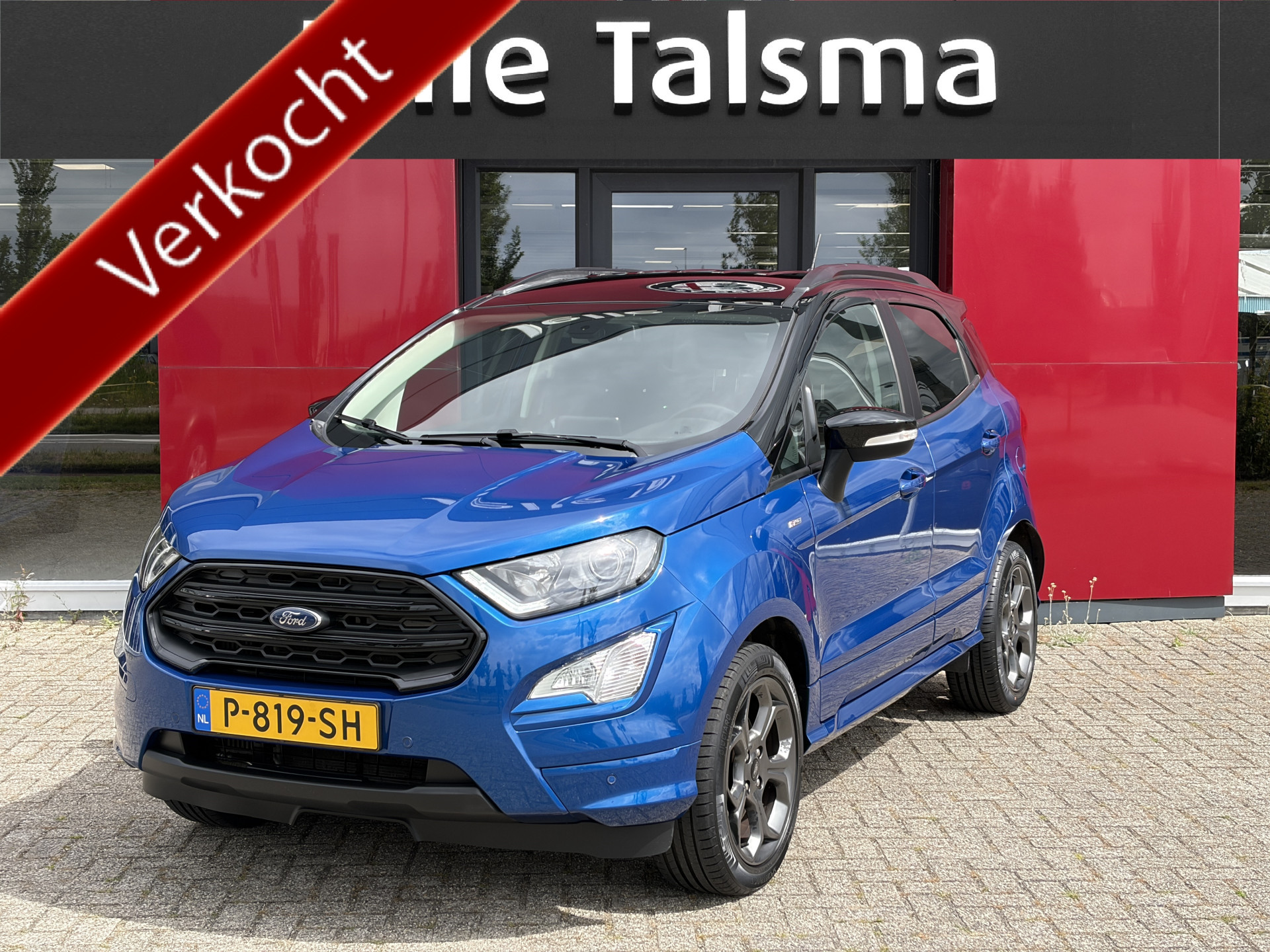 Ford Ecosport 1.0 EcoBoost ST-Line Black | Trekhaak | Camera 2019 - voorkant