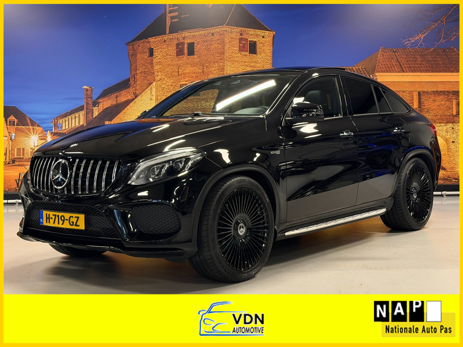 Mercedes-Benz AMG Gle 43 AMG 43 4Matic Aut Panodak Leer H/K 2016 - voorkant
