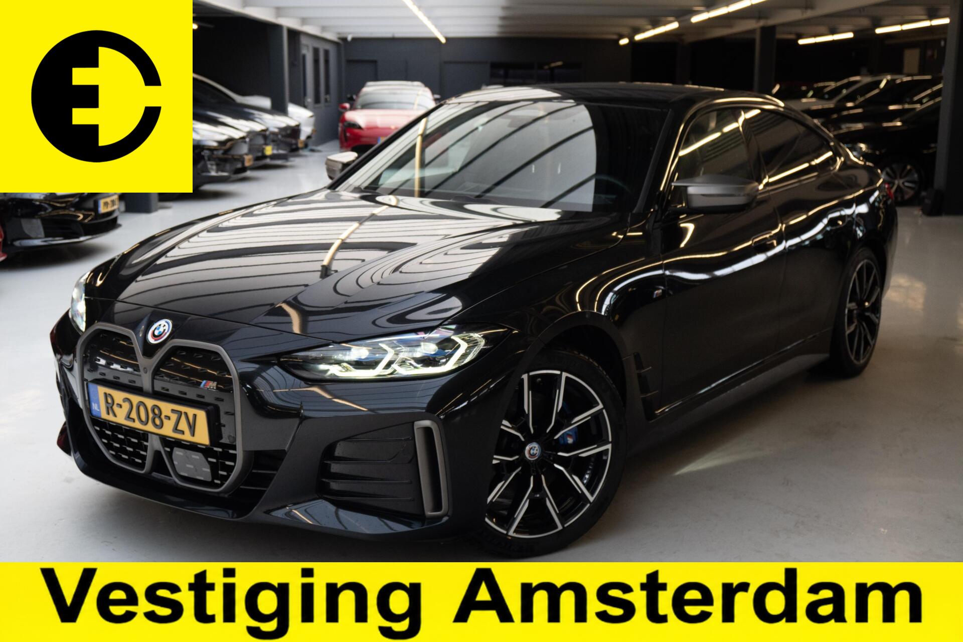 BMW I4 M50 M50 High Executive 84 kWh | Stuurverwarming | 97,1% SoH | Apple CarPlay\ android auto | Incl.BTW 2022 - voorkant