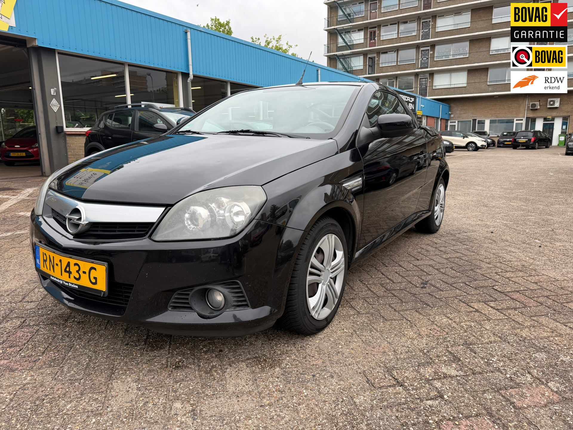 Opel Tigra 1.4-16V Enjoy|Elektrische ramen voor|APK 08-2027|Dak gaat niet open 2005 - voorkant