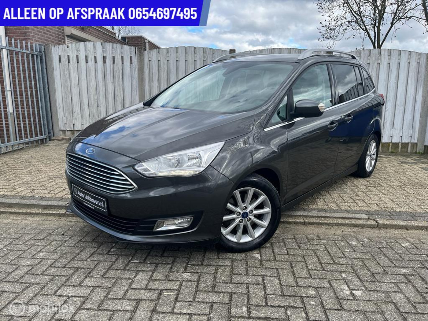 Ford Grand C-max 1.0 Titanium 94.DKM AIRCO CRUISE 2017 - voorkant