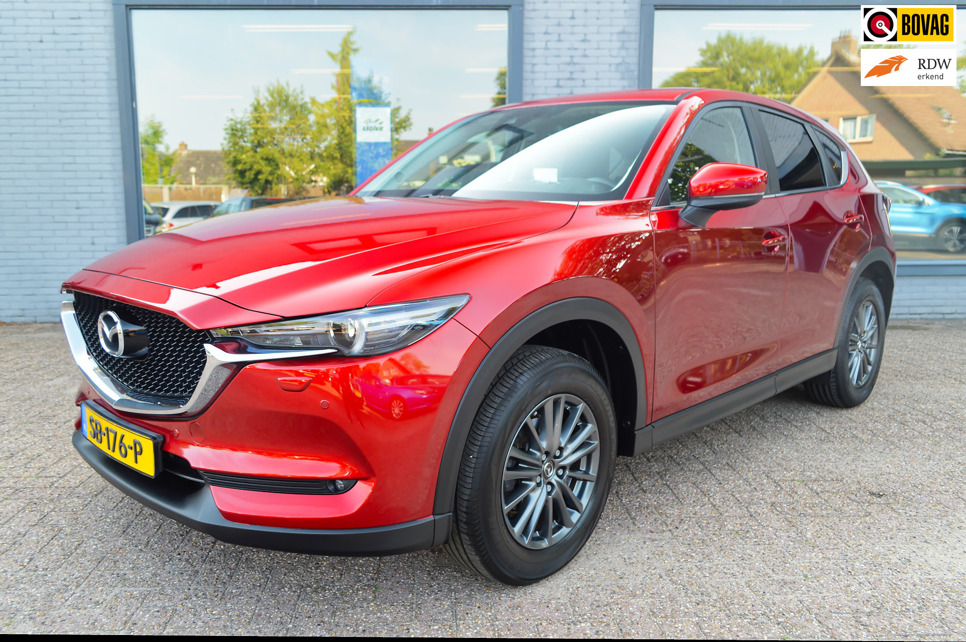 Mazda Mazda Cx-5 2.0 SkyActiv-G 165 TS+ |Automaat |Stoel-en stuur verwarming | Trekhaak | Navi 2018 - voorkant