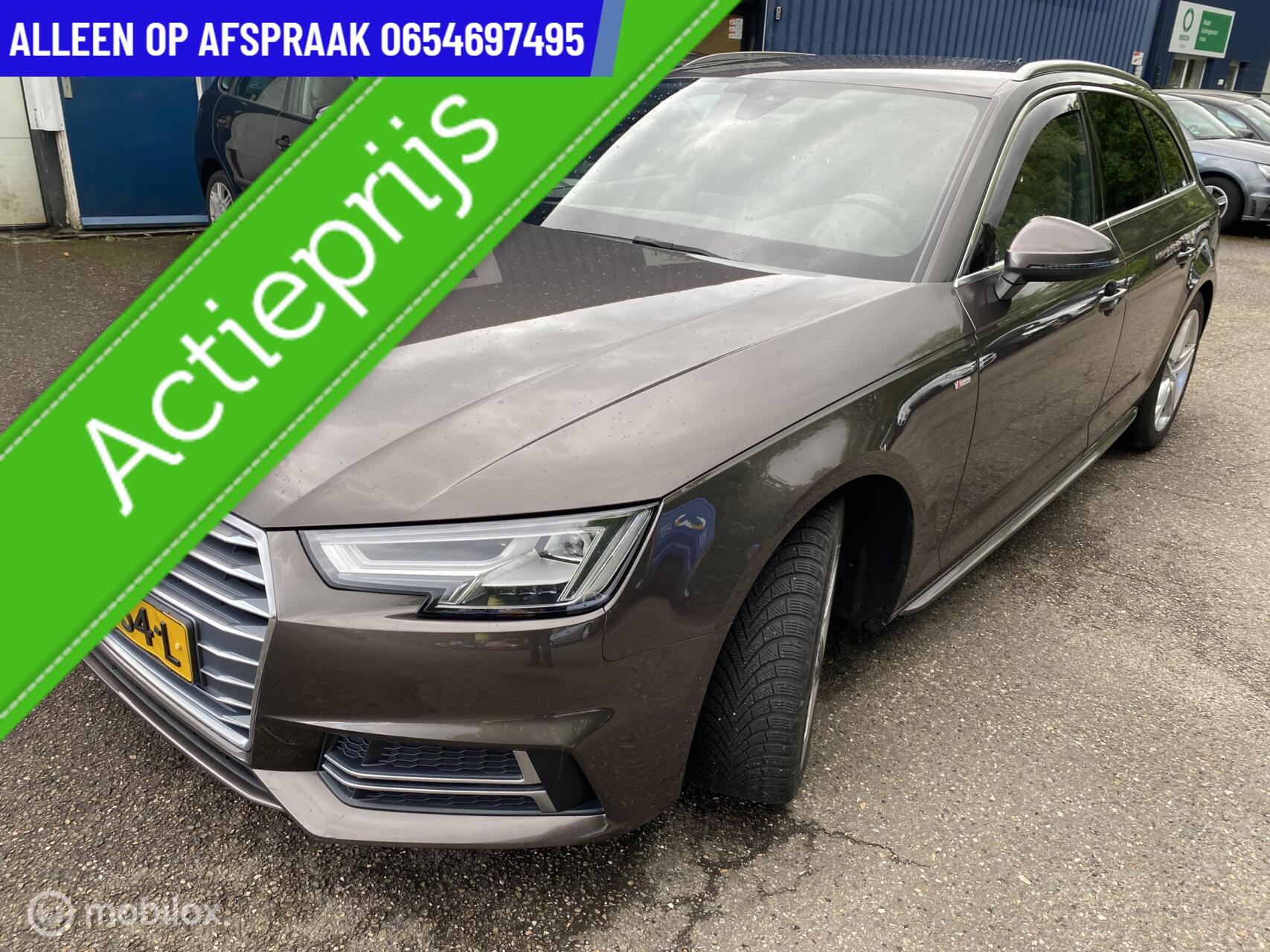 Audi A4 Avant 1.4 TFSI Sport S line edition aut ecc navi pdc 2018 - voorkant