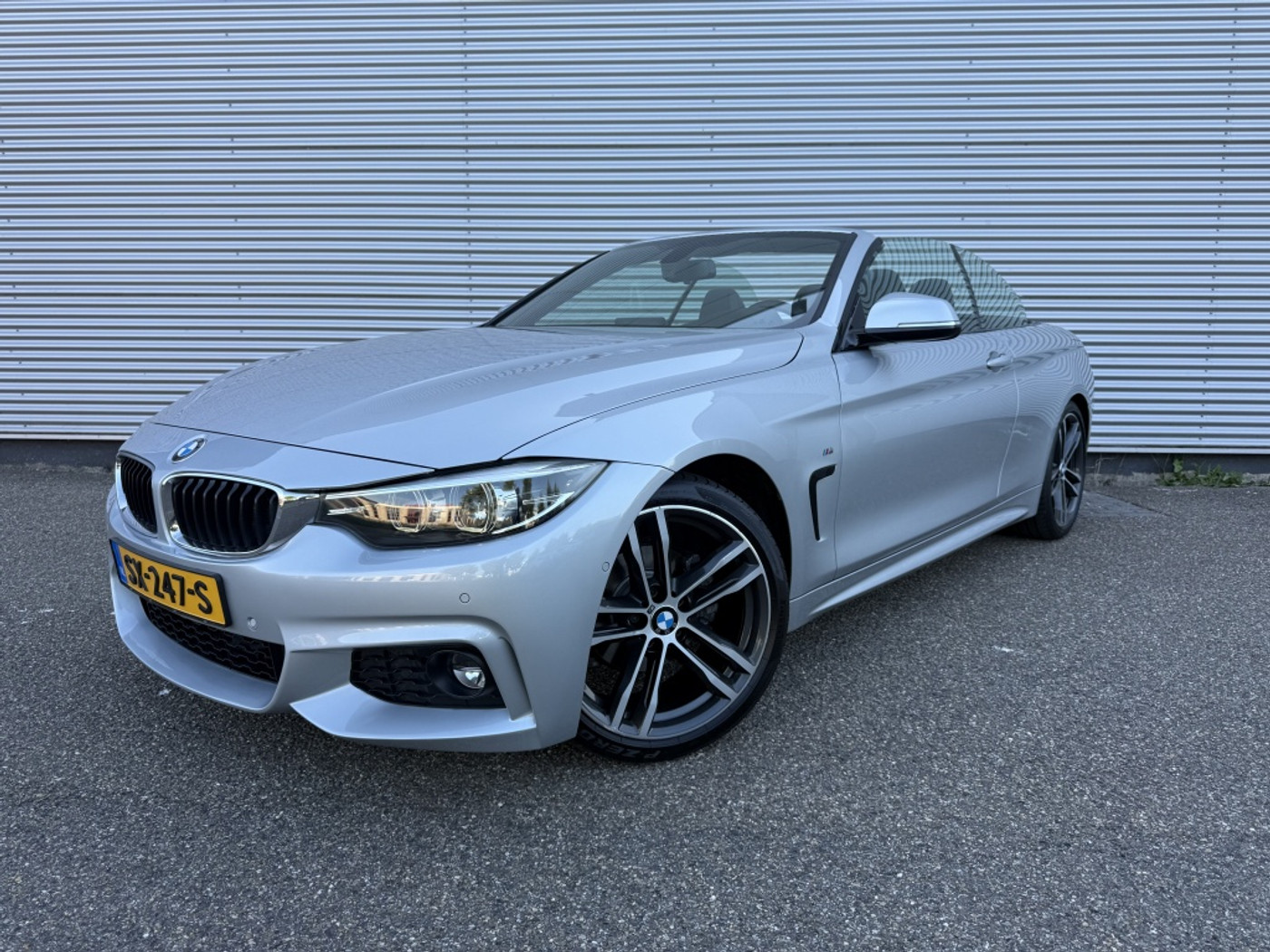 BMW 420i 420i High Exec. M-sport Facelift NAP Dealer OH H&K HUD Leer 19" 2018 - voorkant