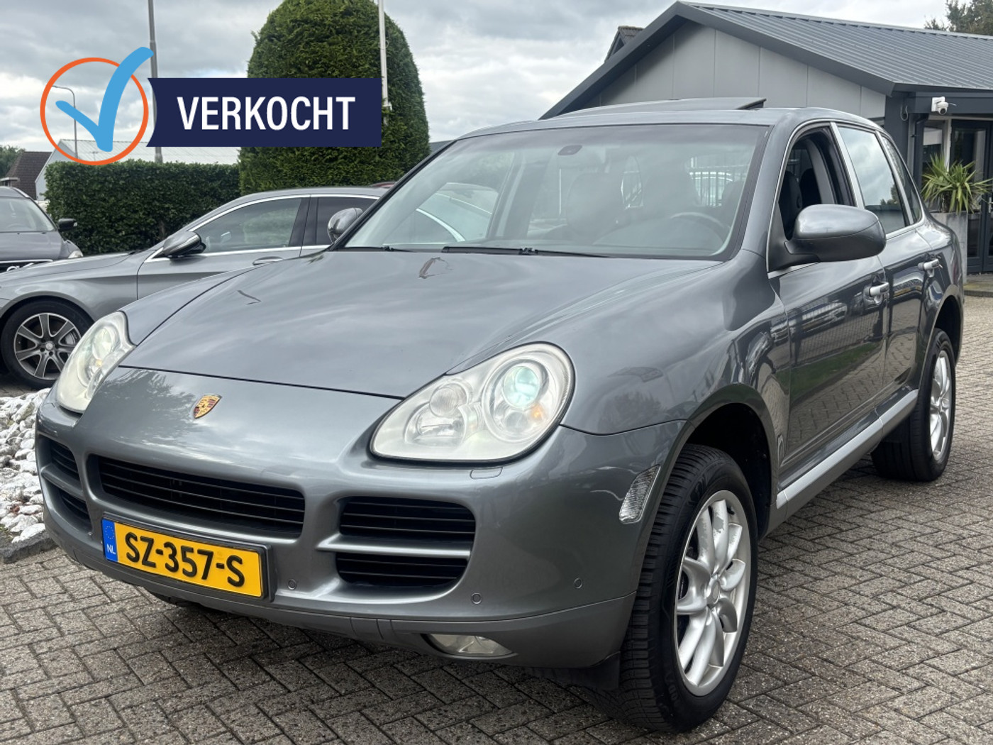 Porsche Cayenne 3.2 V6 Automaat Luchtvering Schuifdak 2005 - voorkant