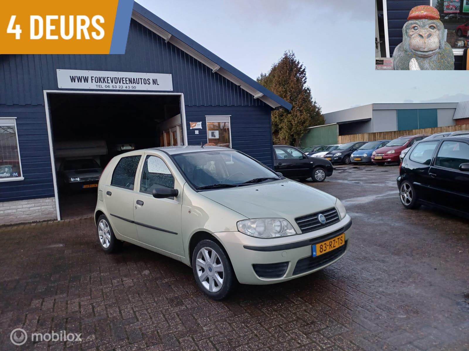 Fiat Fiat Punto 1.2 Navigator Garantie, alle inruil mogelijk 2005 - voorkant
