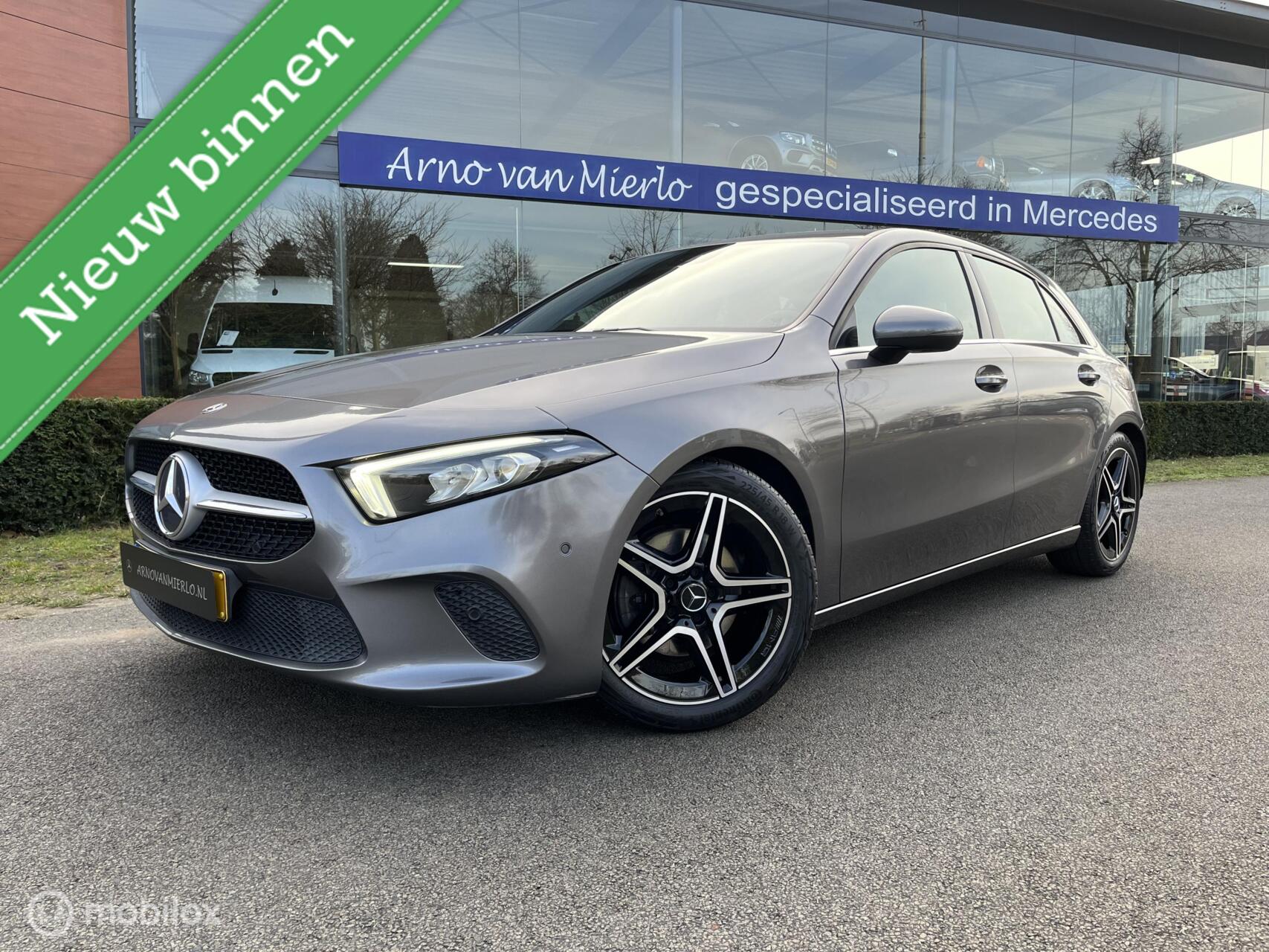 Mercedes-Benz A-klasse A 200 Incl. Btw Led, camera, Widescreen, AMG Wheels 2018 - voorkant