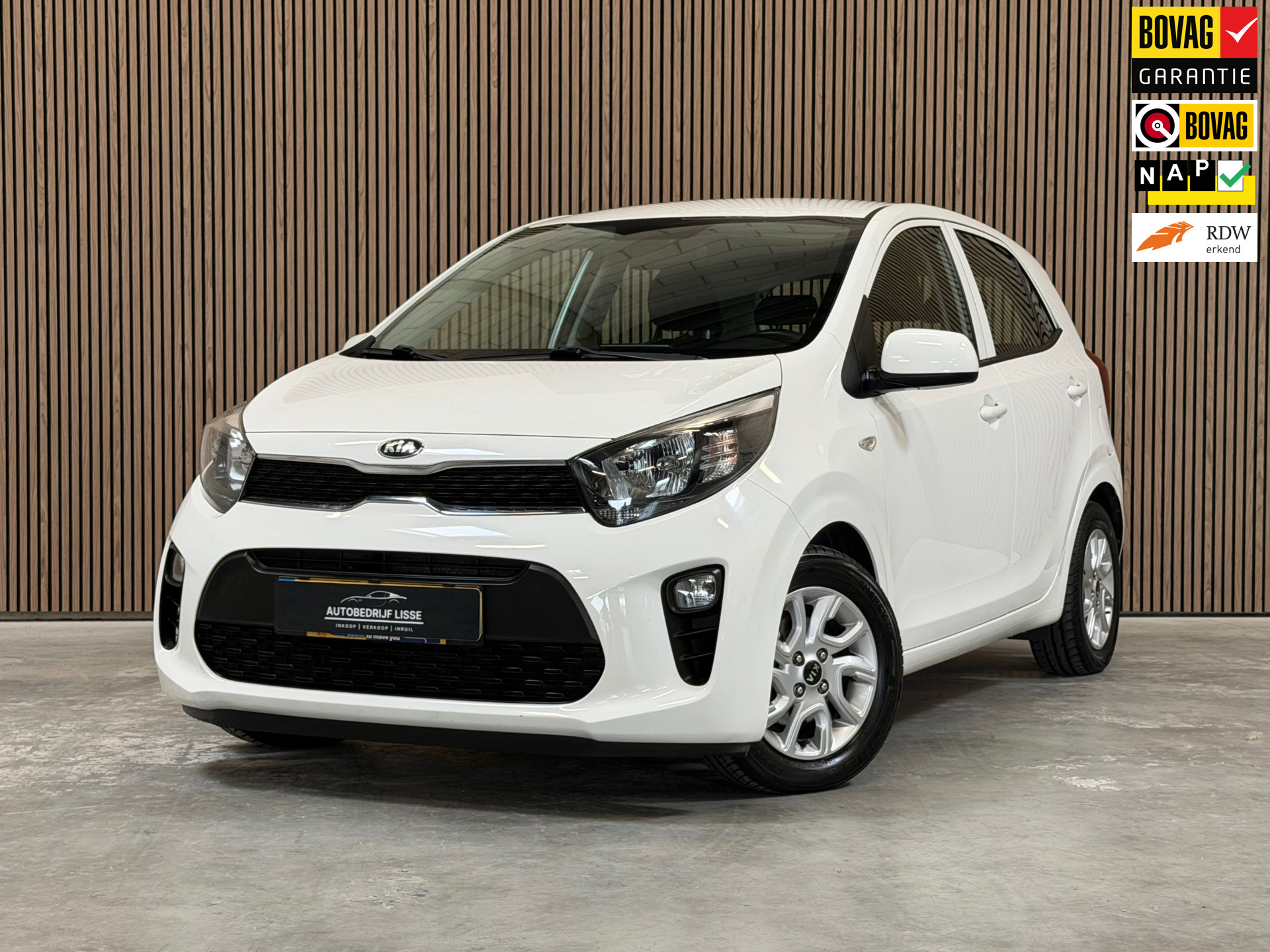Kia Picanto 1.0 CVVT ComfortPlusLine Navigator|Airco|Carplay 2018 - voorkant