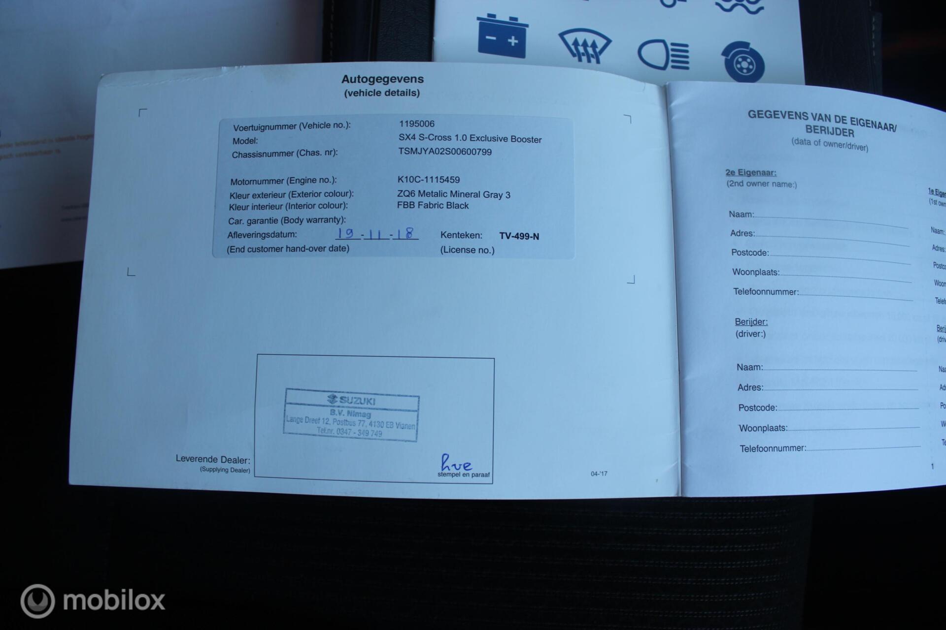 Foto van Suzuki Sx4