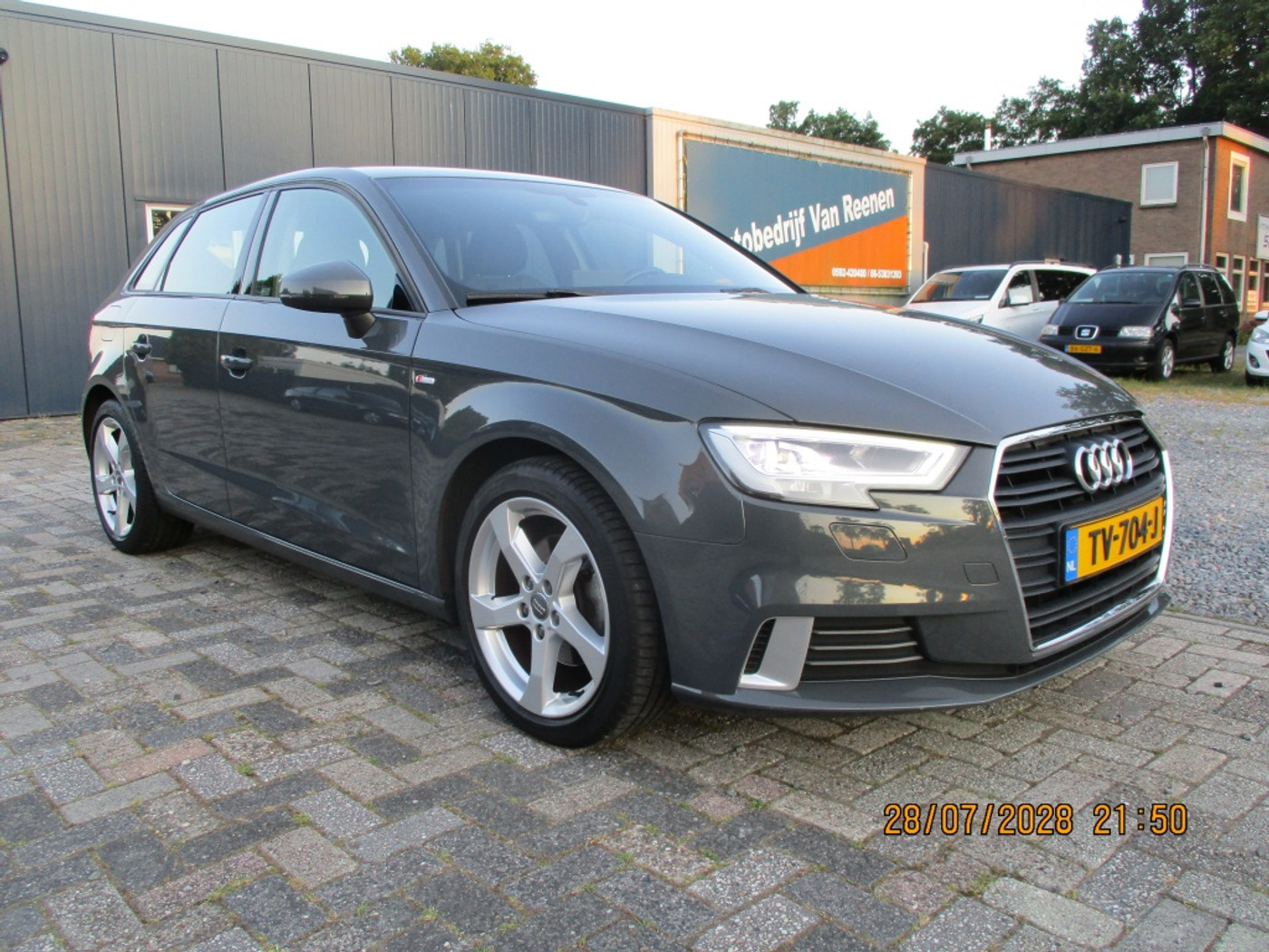Audi A3 Sportback 30 TFSI Sport Edition. 2018 - voorkant