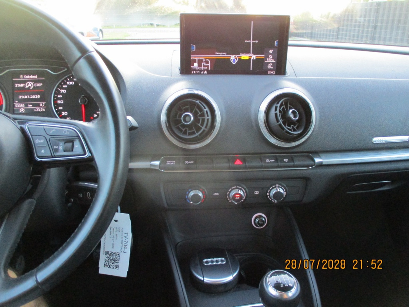 Foto van Audi A3 Sportback