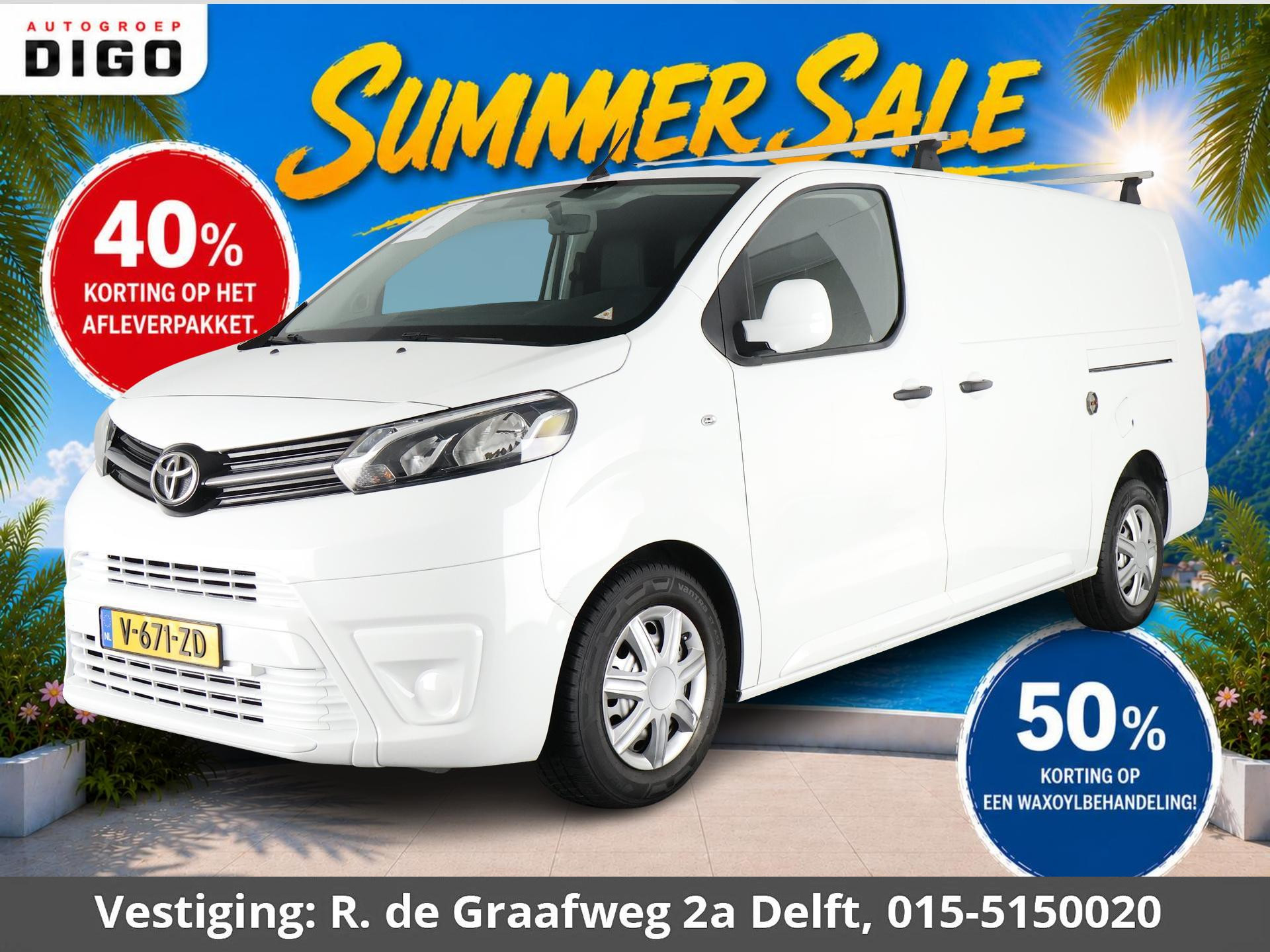 Toyota Proace 1.6 D-4D Cool Comfort Long (ex. BTW) 2019 - voorkant