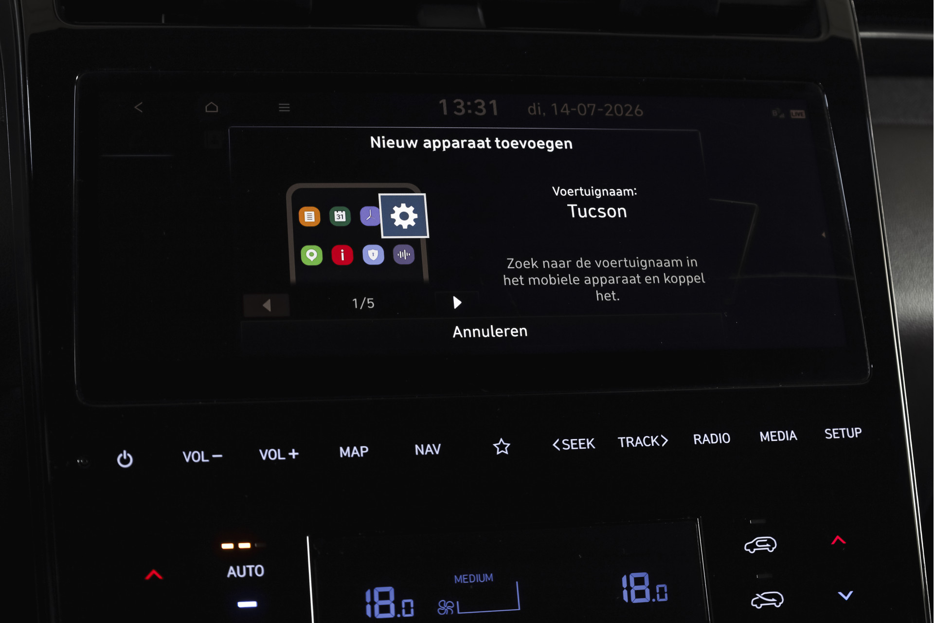 Foto van Hyundai Tucson