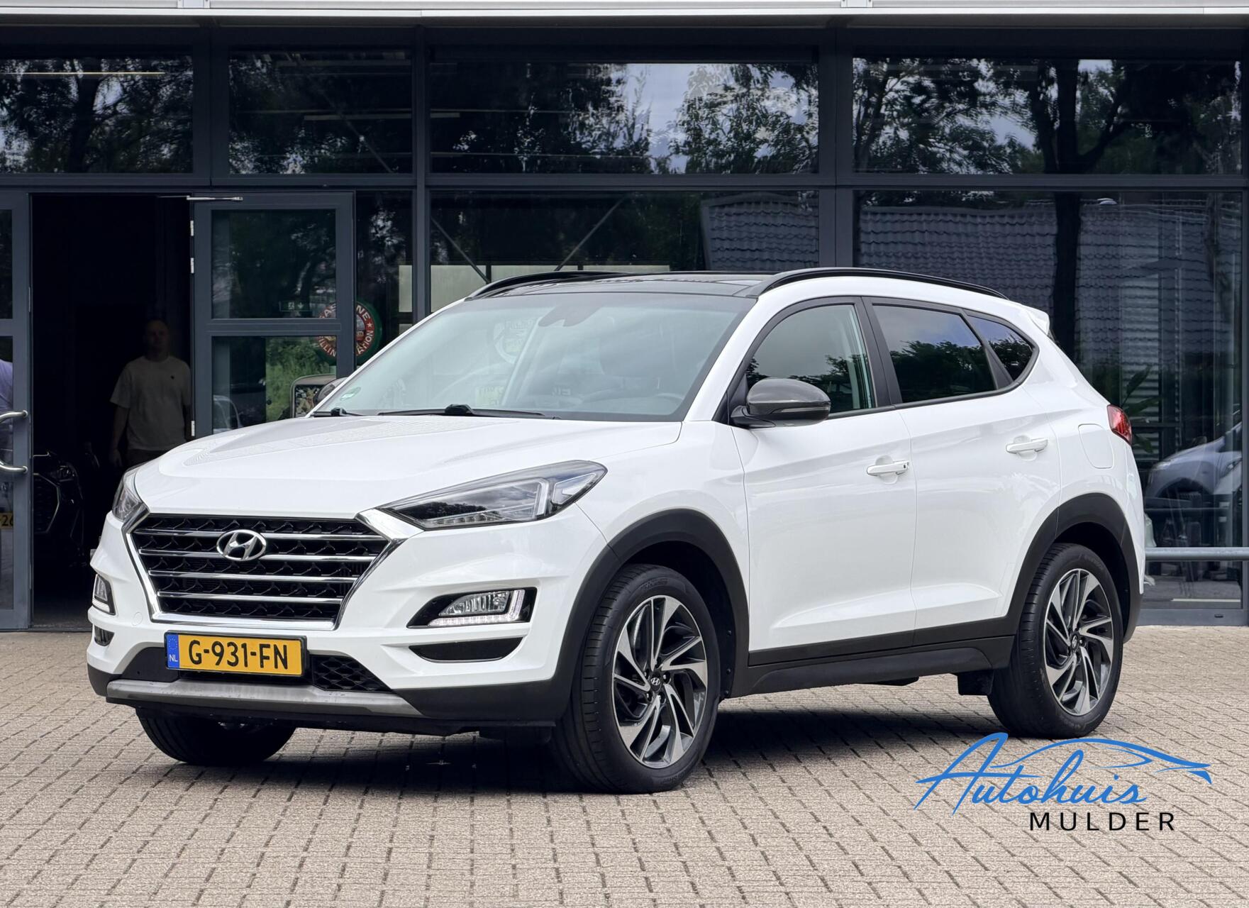 Hyundai Tucson 1.6 T-GDi Premium 4WD | Pano | Stoel-Stuurverwarming | Keyless | Goed onderhouden 2018 - voorkant