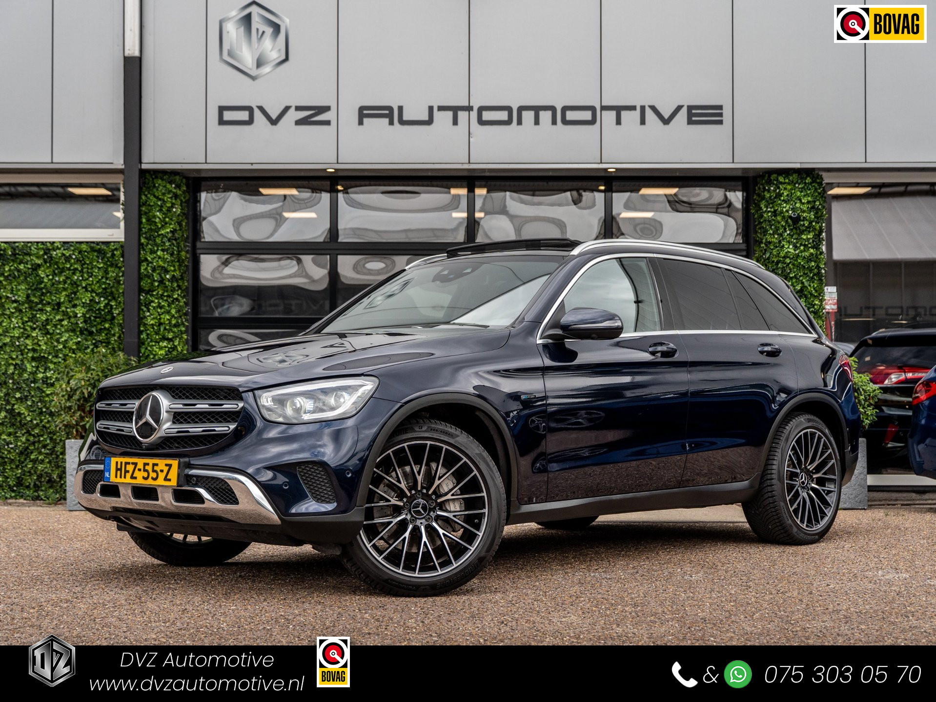 Mercedes-Benz GLC 300 De 4Matic 300de 4MATIC Business Solution Luxury | Airmatic | ACC | 360 Camera | Trekhaak 2020 - voorkant